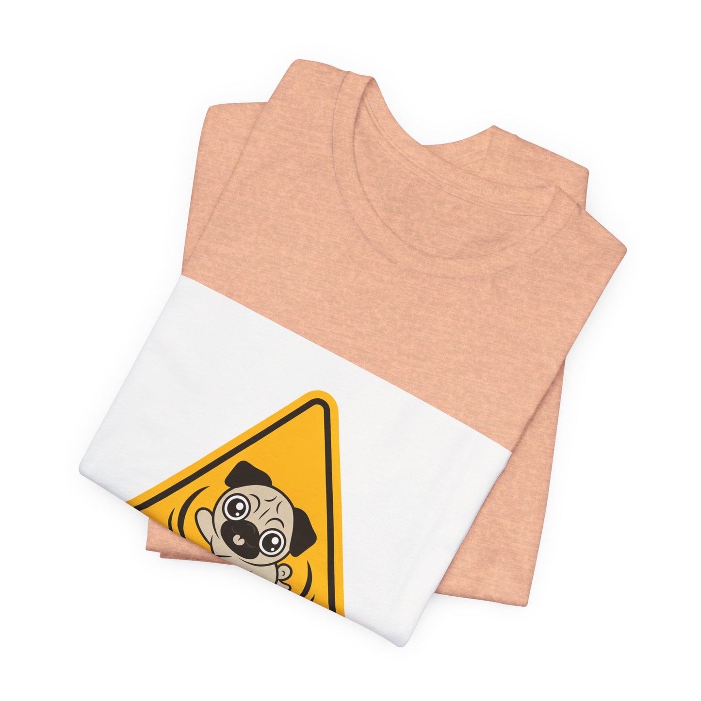 Warning: Excessive Wiggling Ahead - Funny Pug T-Shirt