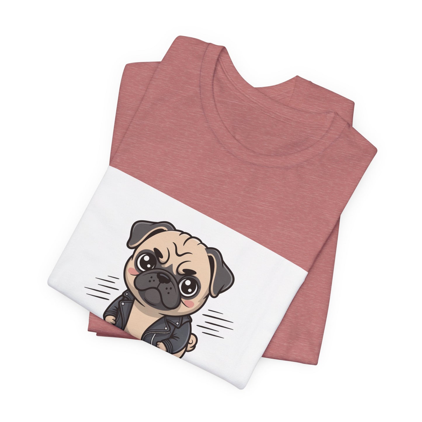Born To Wiggle Forced To Walk - Funny Pug T-Shirt for Dog Lovers