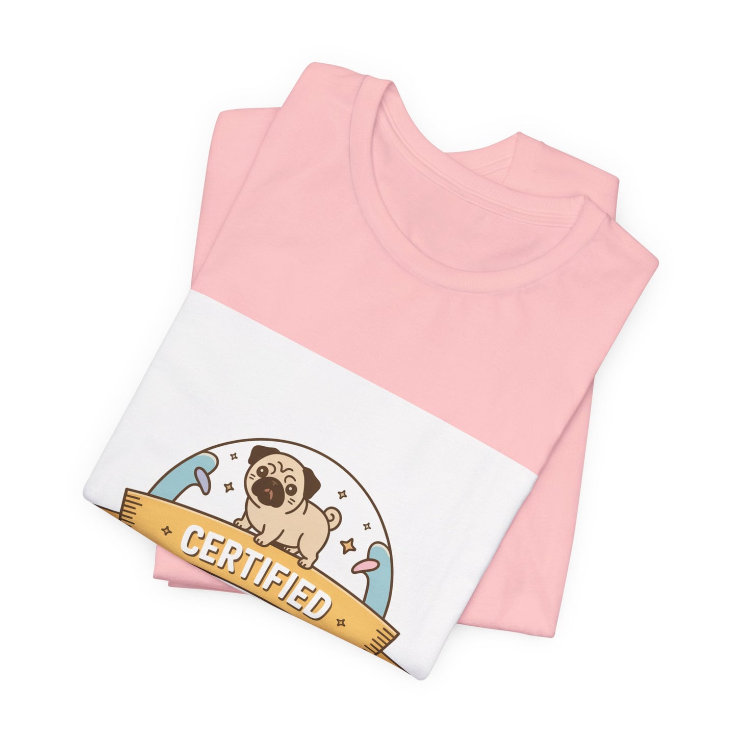 Snort Certified - Funny Pug T-Shirt for Dog Lovers