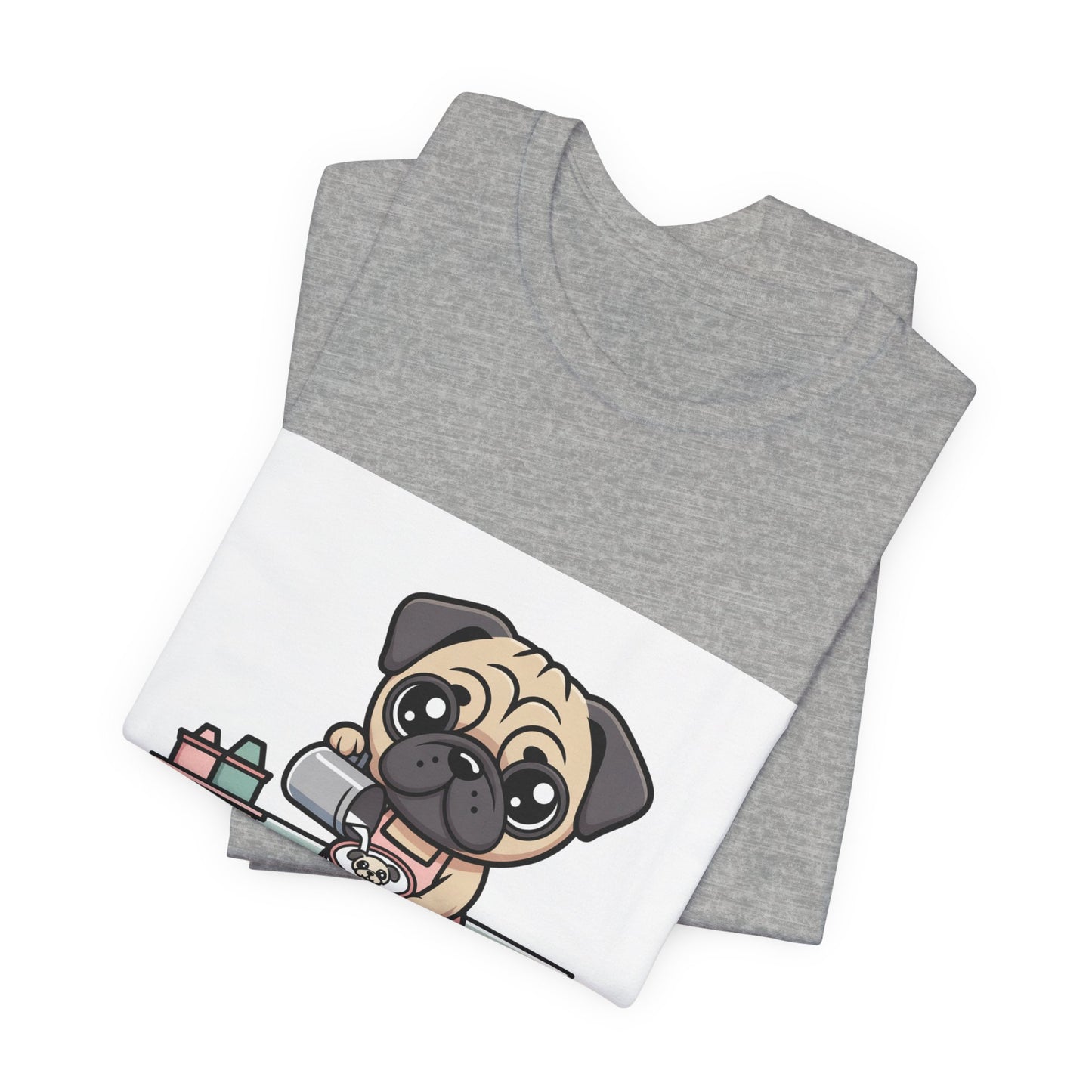 Pugccino Please - Funny Pug T-Shirt for Dog Lovers