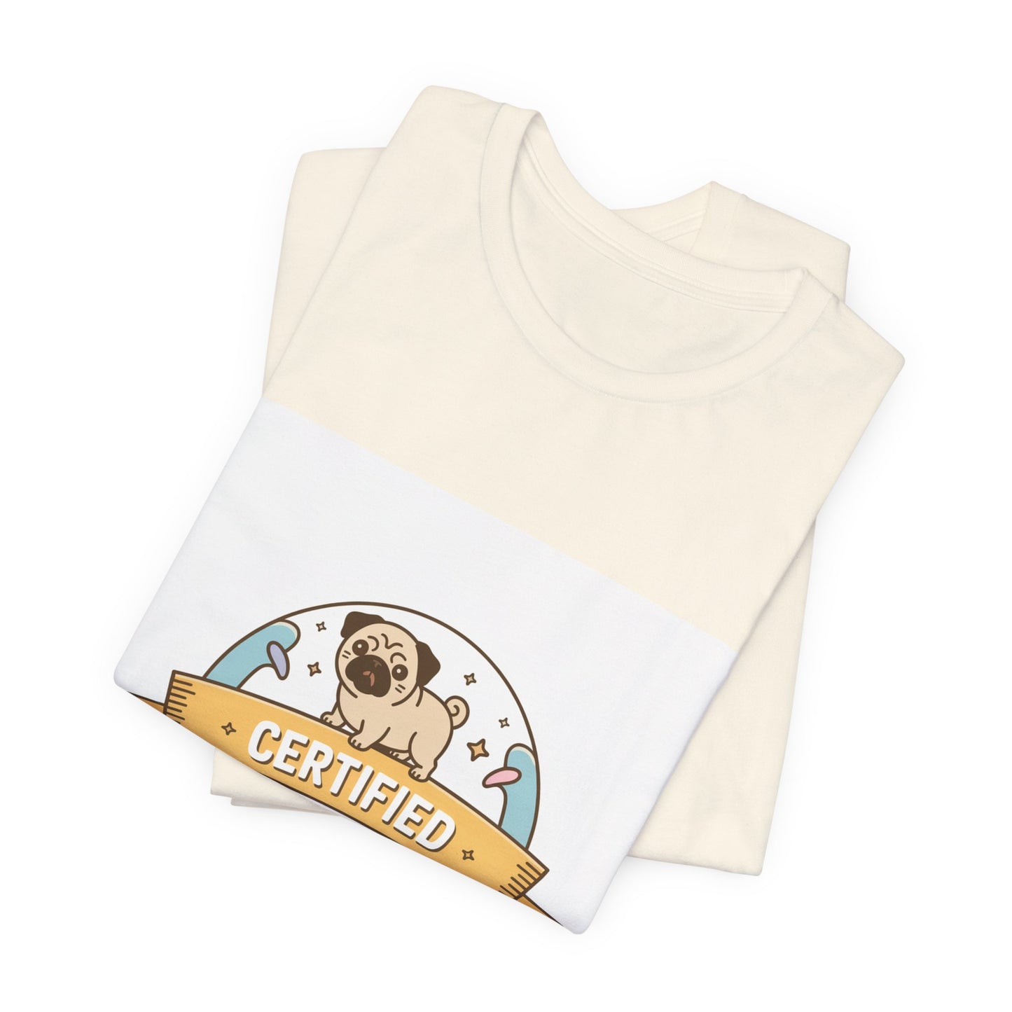 Snort Certified - Funny Pug T-Shirt for Dog Lovers
