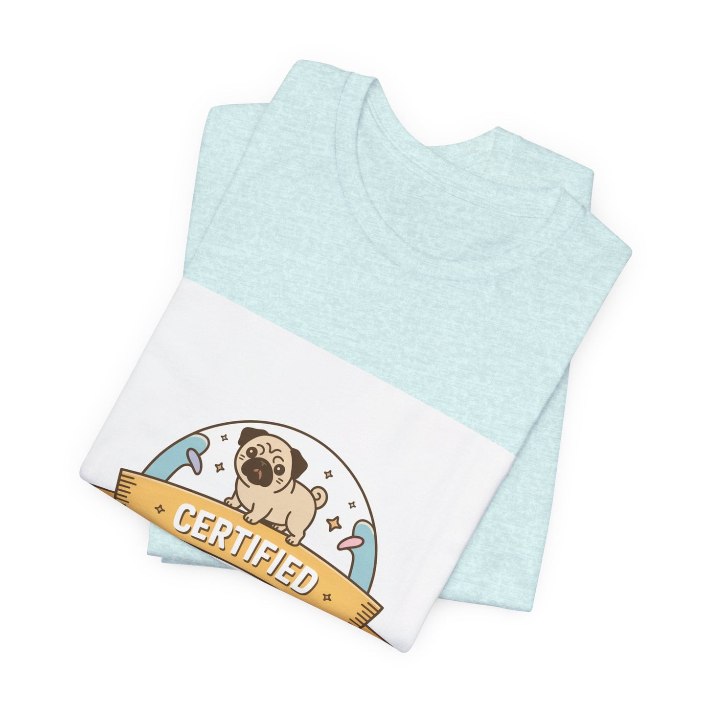 Snort Certified - Funny Pug T-Shirt for Dog Lovers