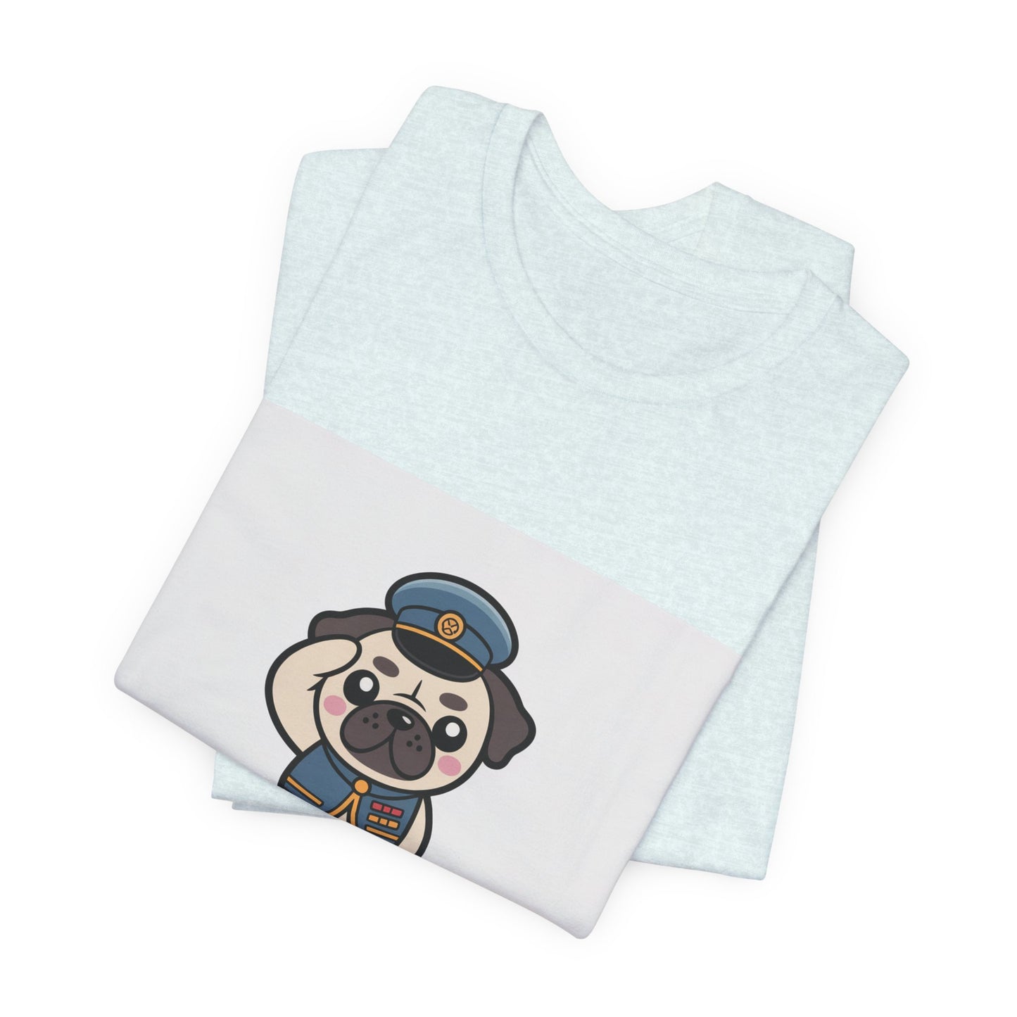 Snort Squad Leader - Funny Pug T-Shirt for Dog Lovers