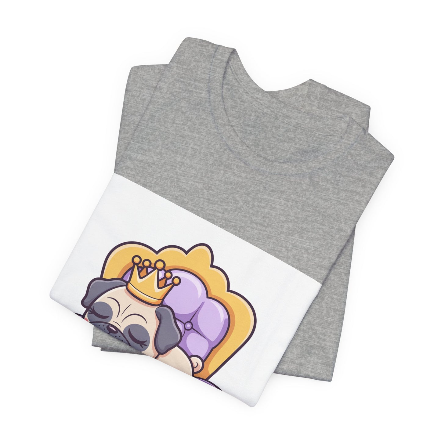 Nap Queen - Funny Pug T-Shirt for Dog Lovers