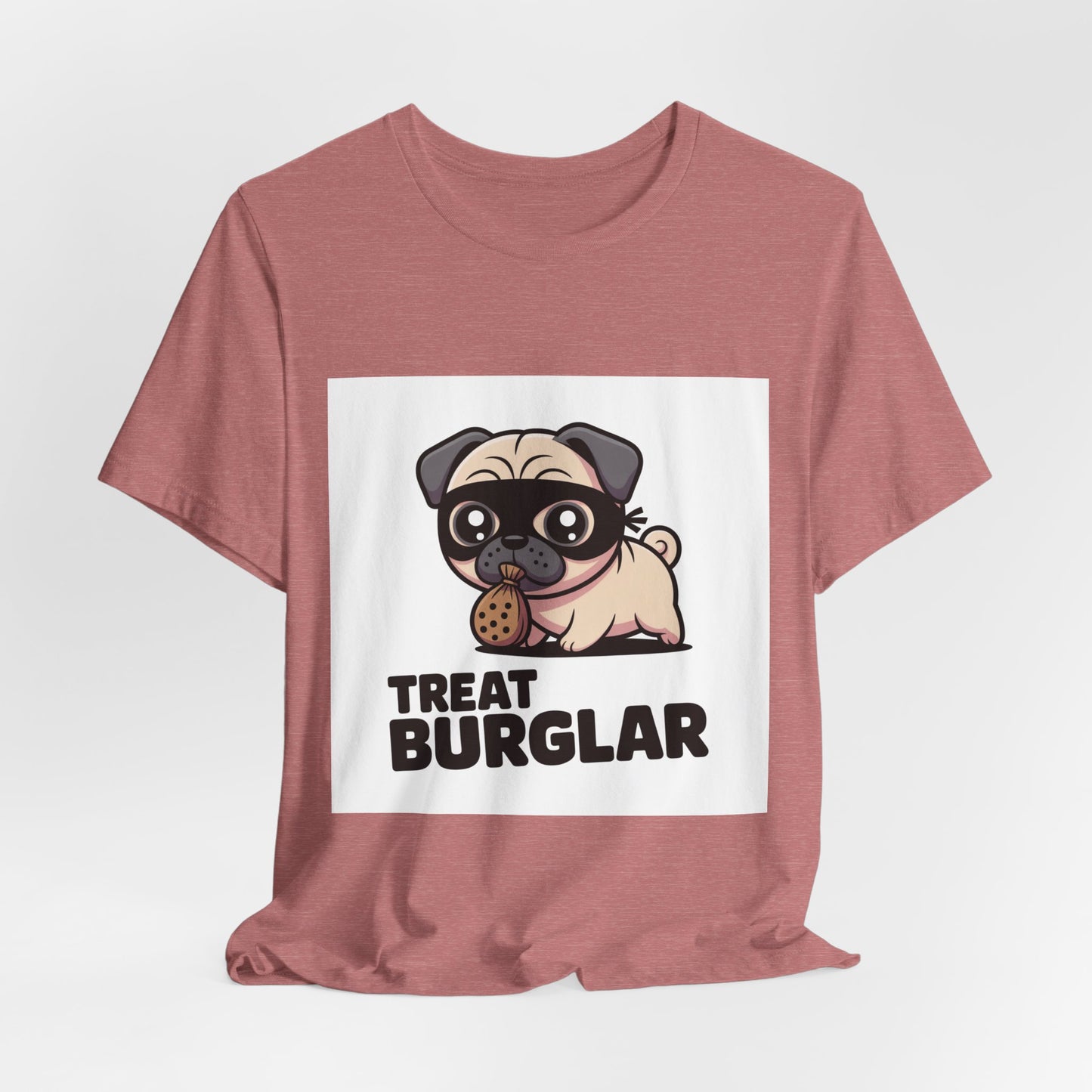 Treat Burglar - Funny Pug T-Shirt for Dog Lovers