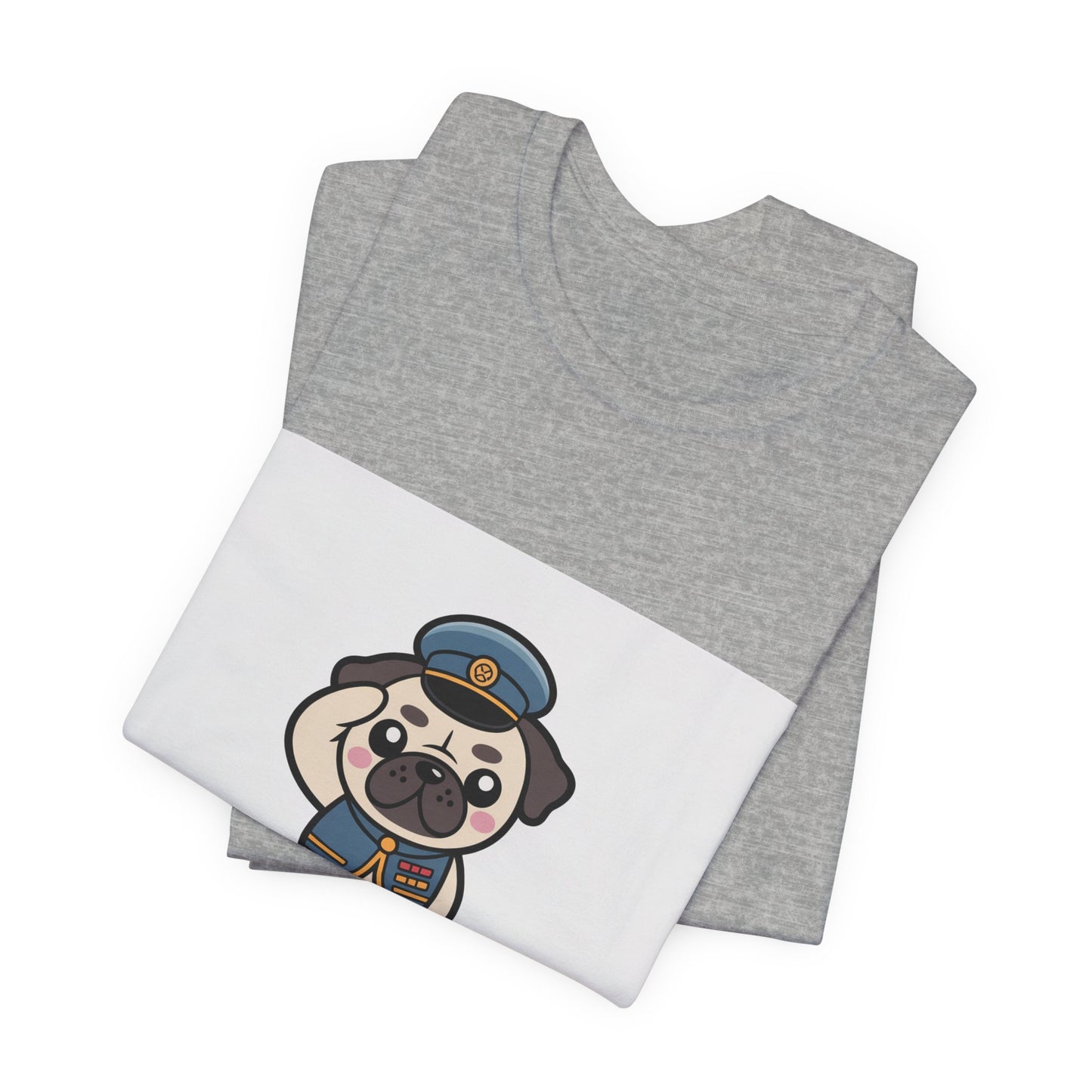 Snort Squad Leader - Funny Pug T-Shirt for Dog Lovers