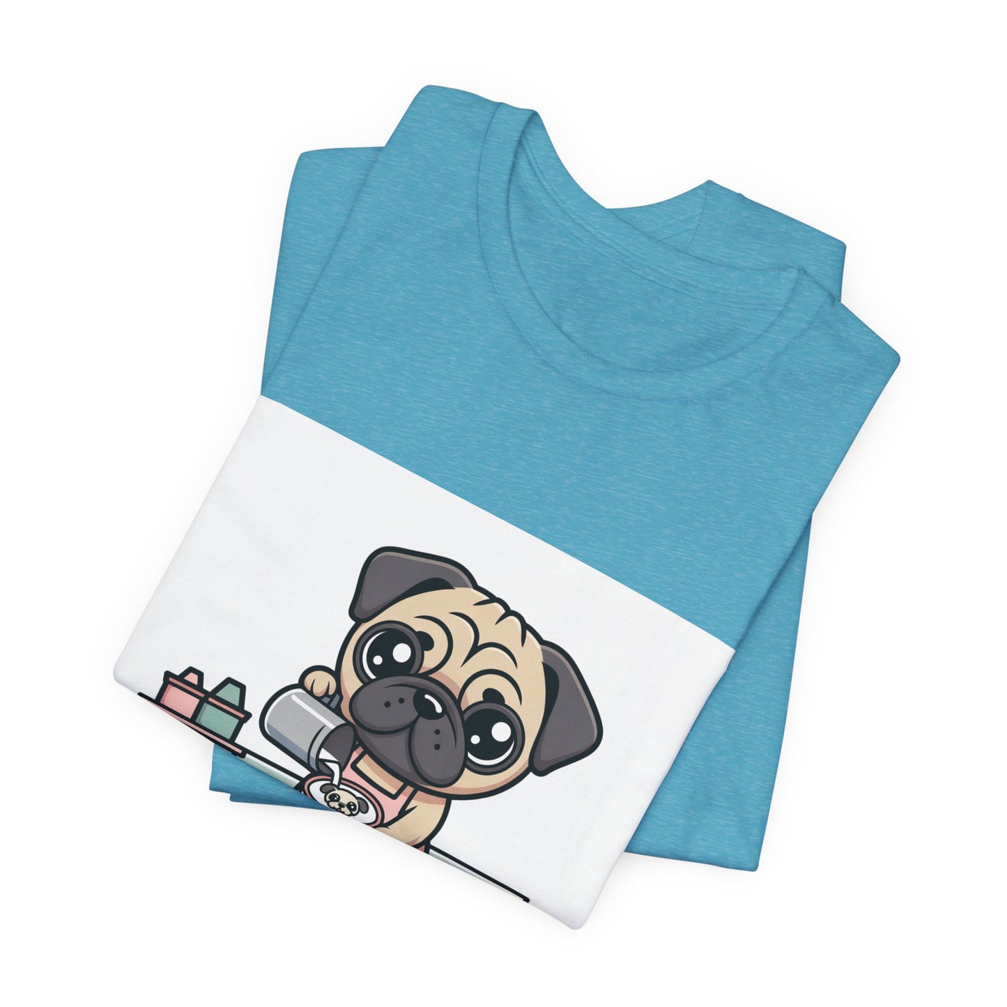 Pugccino Please - Funny Pug T-Shirt for Dog Lovers