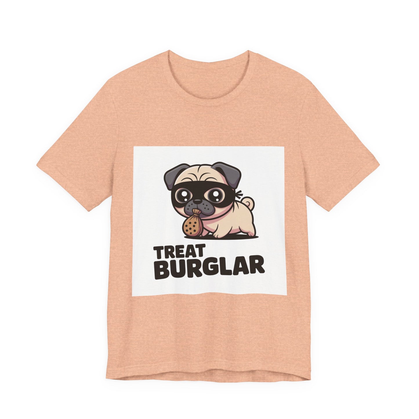 Treat Burglar - Funny Pug T-Shirt for Dog Lovers