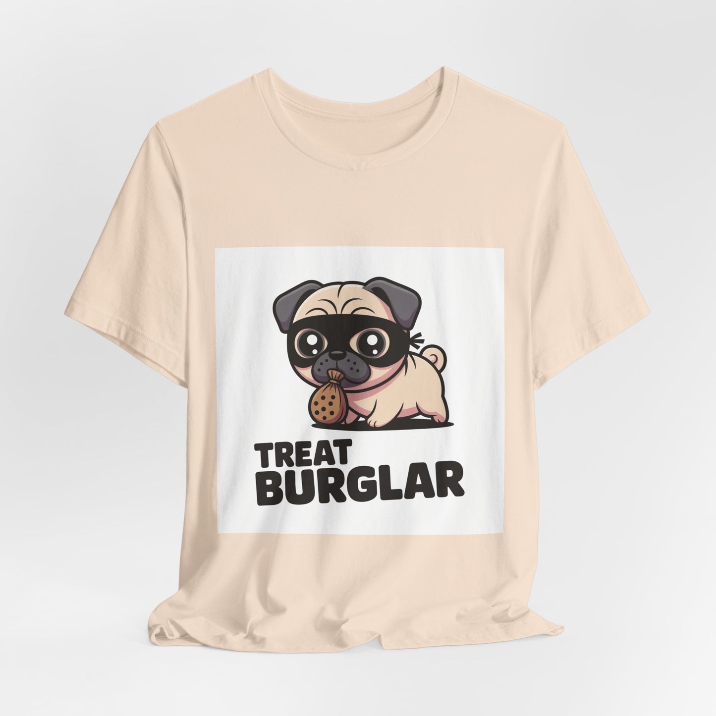Treat Burglar - Funny Pug T-Shirt for Dog Lovers