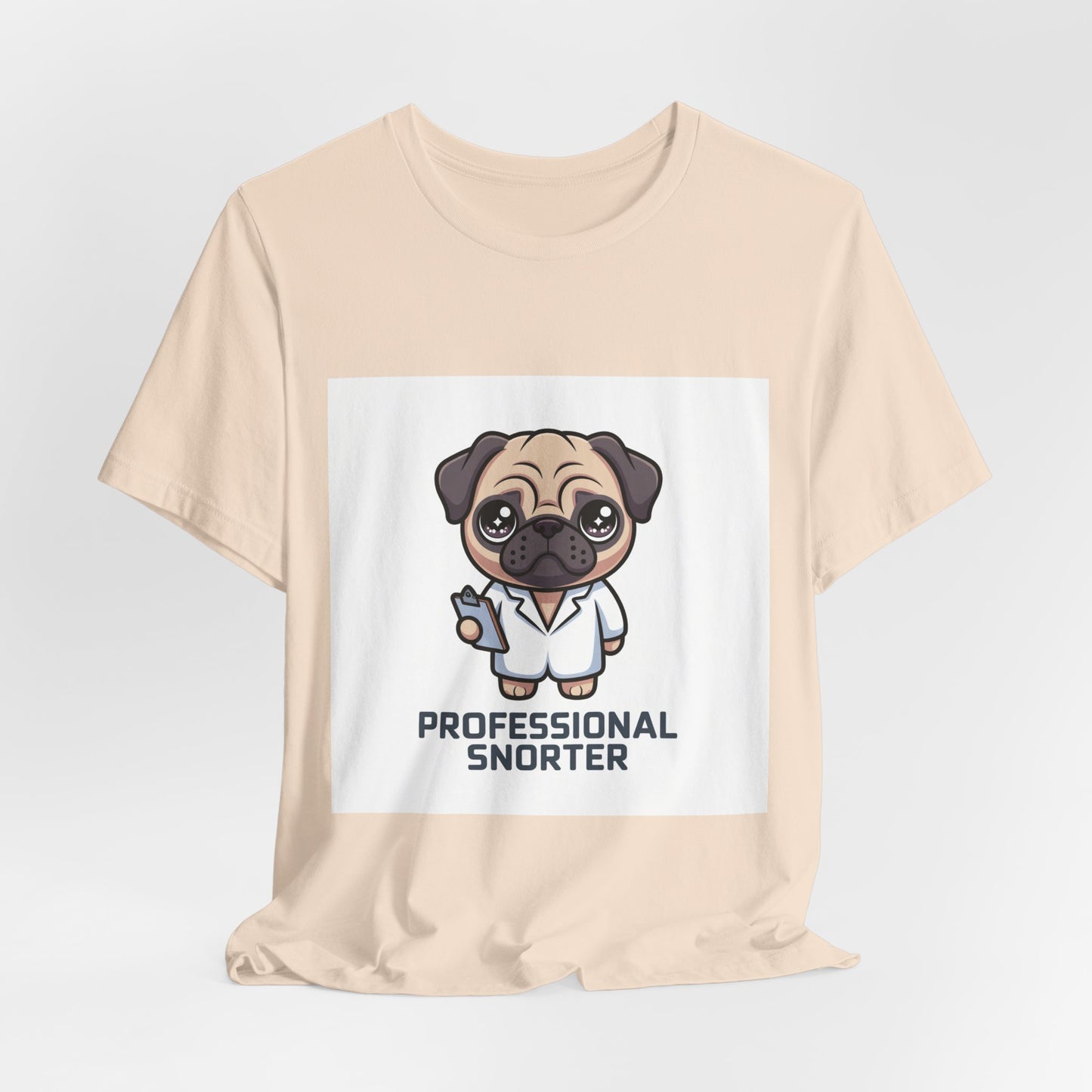 Professional Snorter - Funny Pug T-Shirt for Dog Lovers