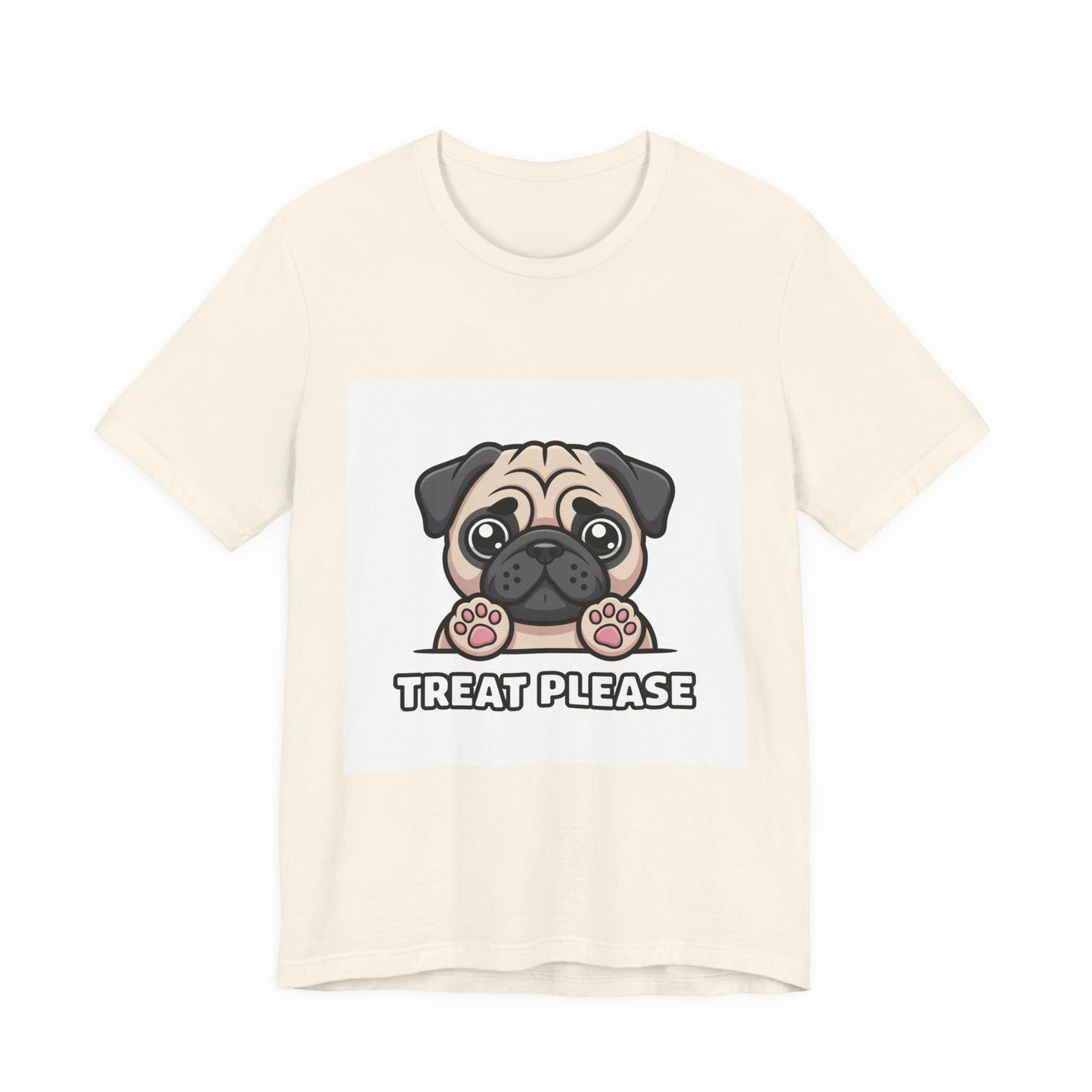 Treat Please - Funny Pug T-Shirt for Dog Lovers