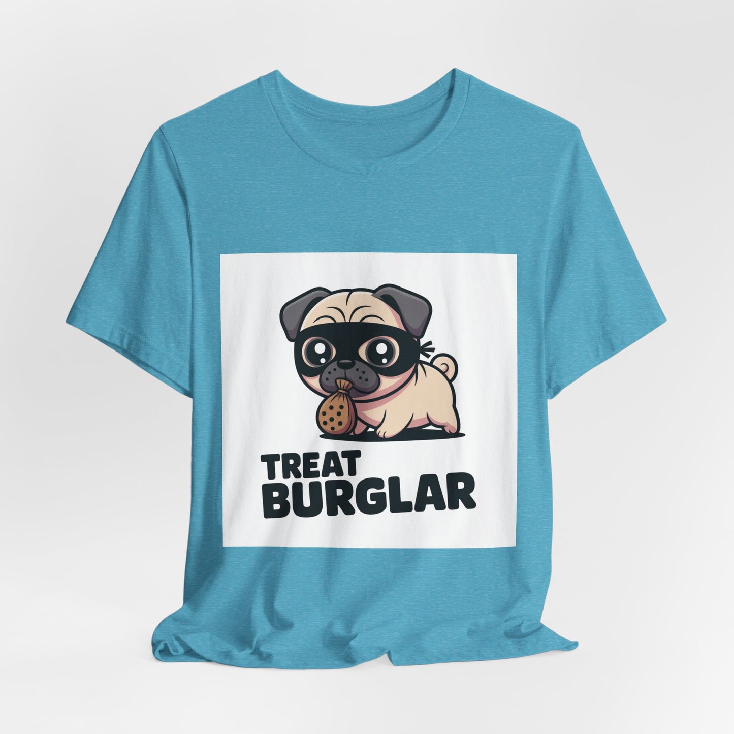 Treat Burglar - Funny Pug T-Shirt for Dog Lovers