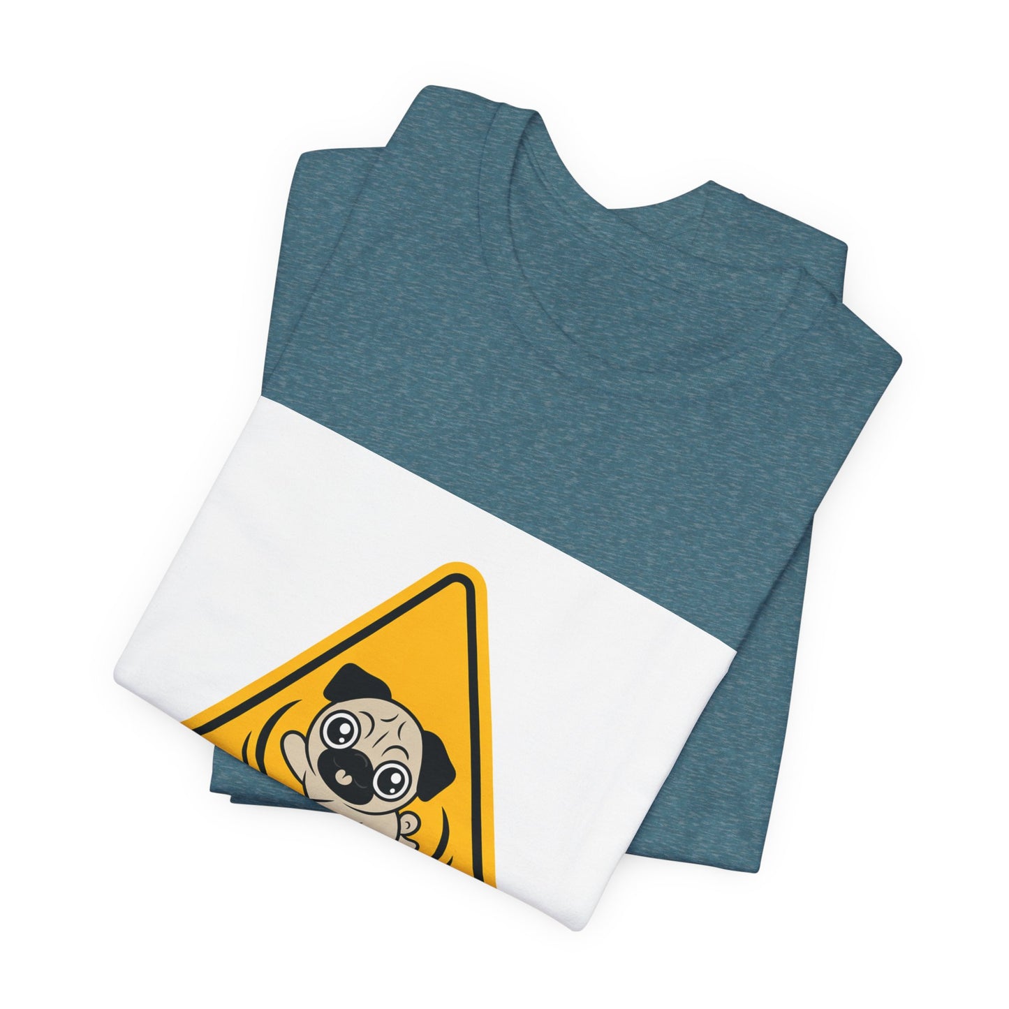 Warning: Excessive Wiggling Ahead - Funny Pug T-Shirt