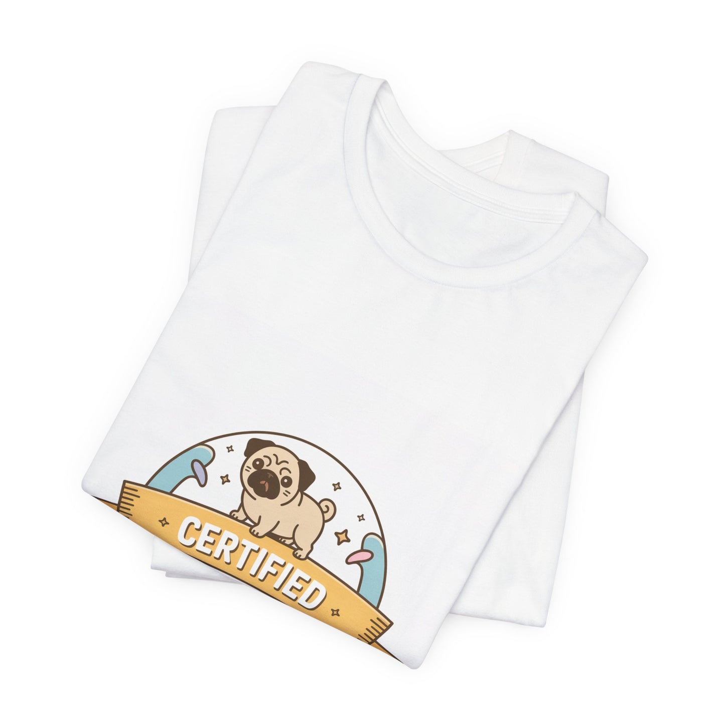 Snort Certified - Funny Pug T-Shirt for Dog Lovers