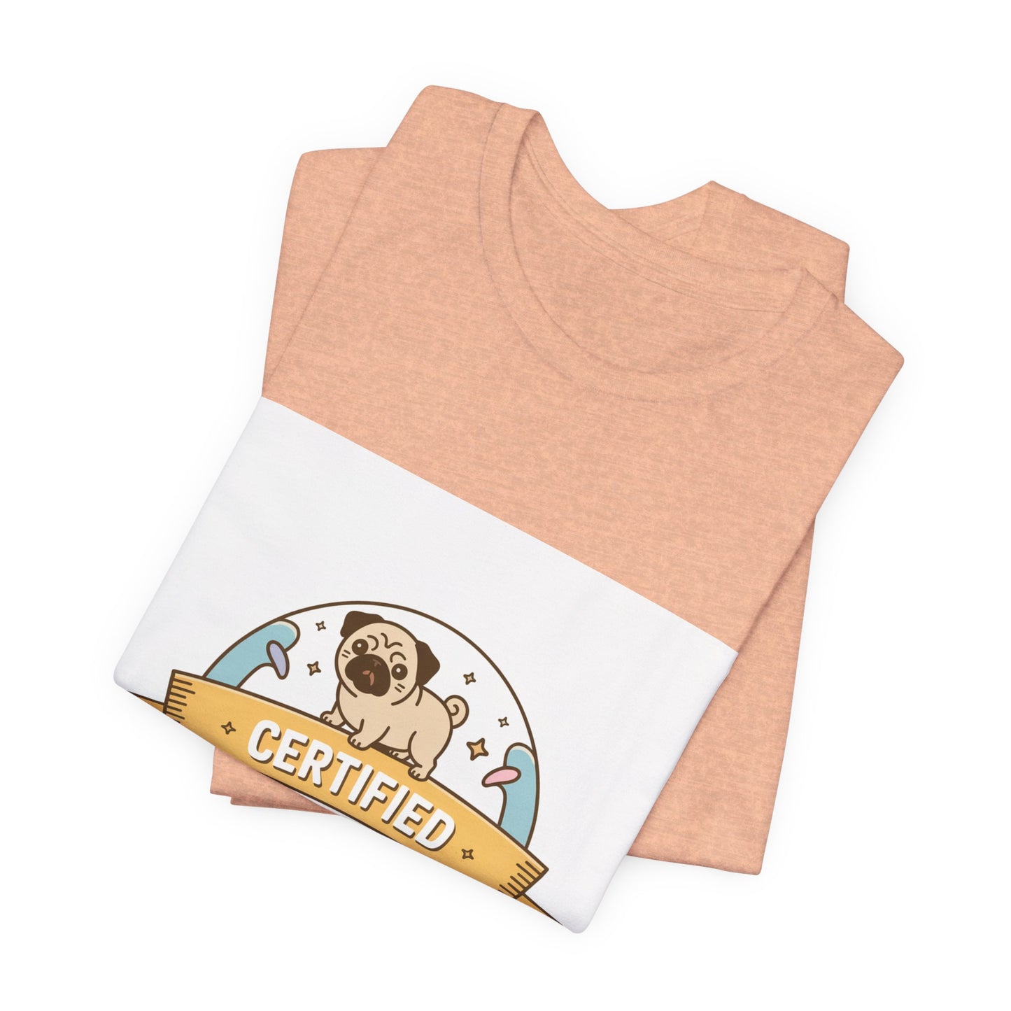Snort Certified - Funny Pug T-Shirt for Dog Lovers