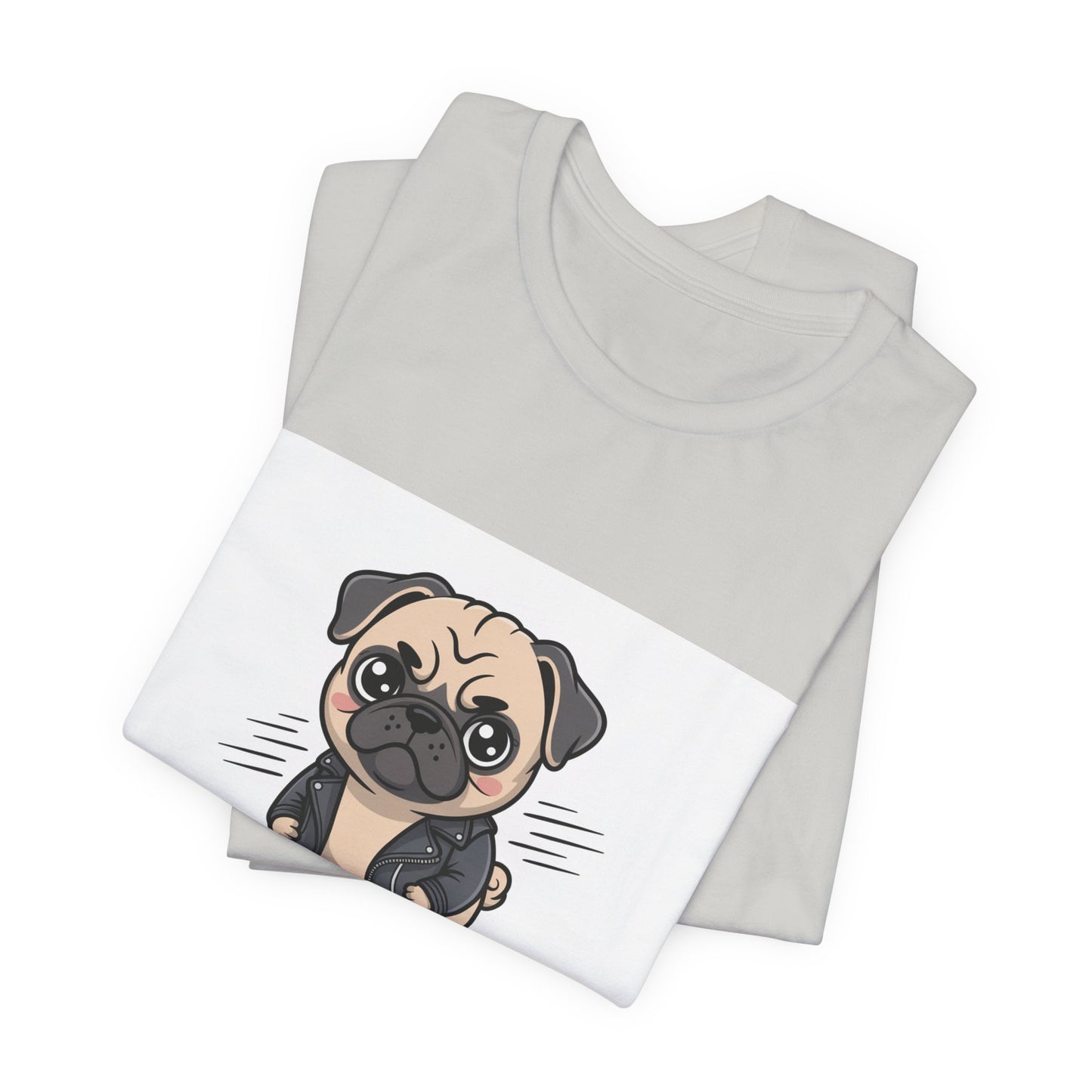 Born To Wiggle Forced To Walk - Funny Pug T-Shirt for Dog Lovers