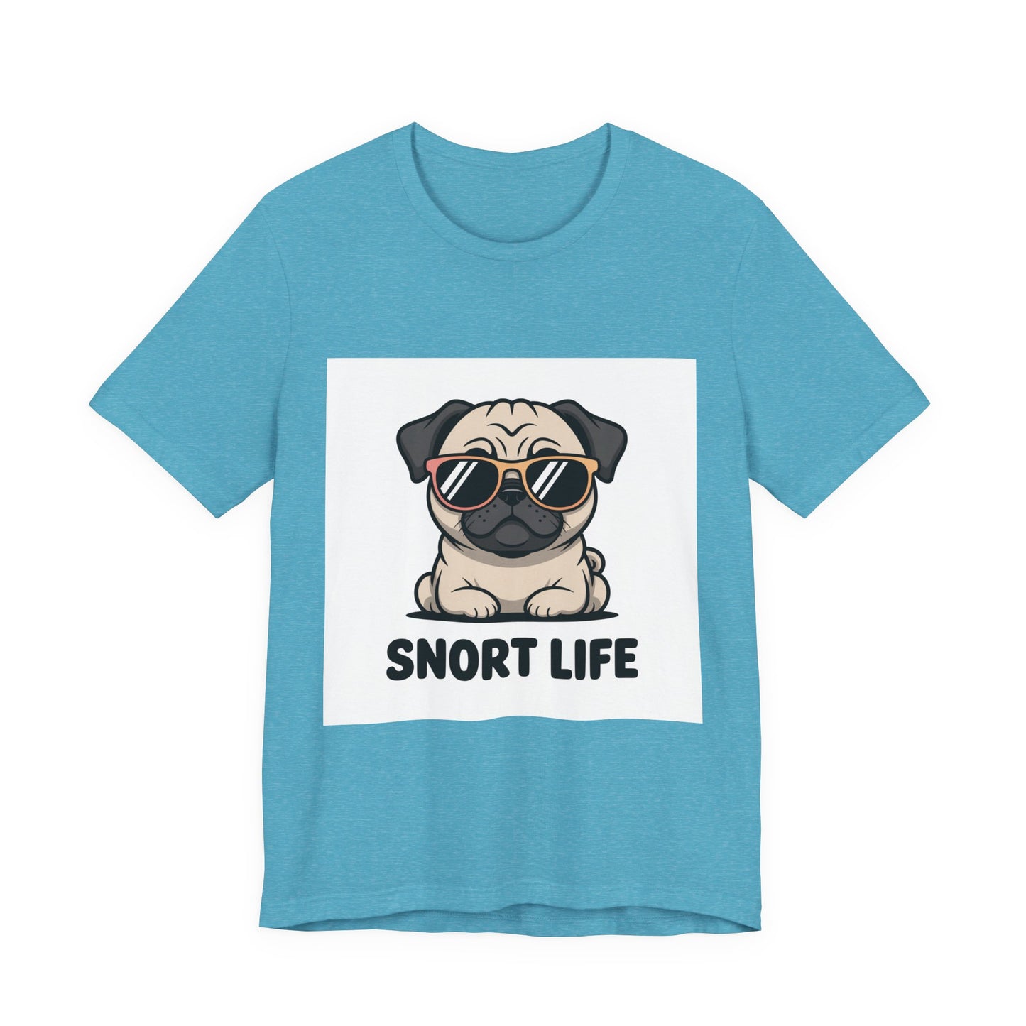 Snort Life - Funny Pug T-Shirt for Dog Lovers