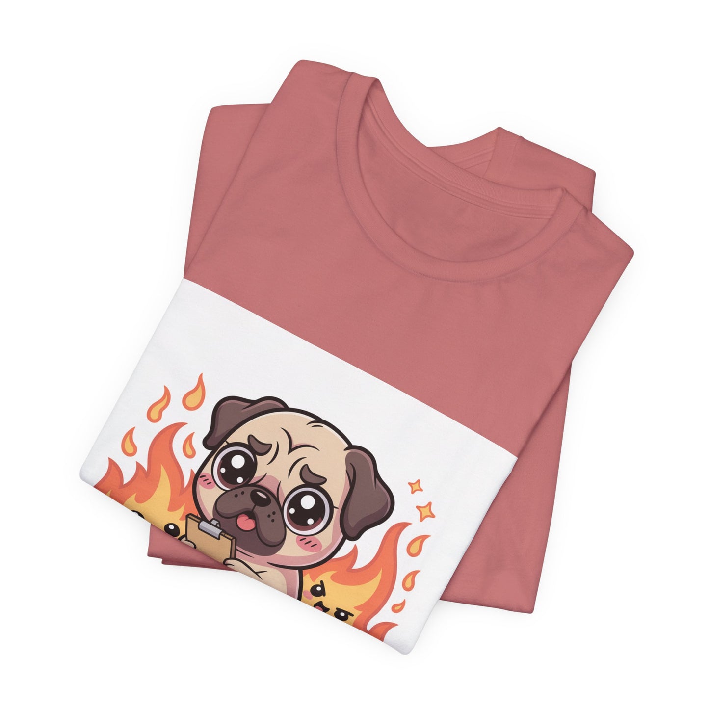 Smol But Mighty - Funny Pug T-Shirt for Dog Lovers