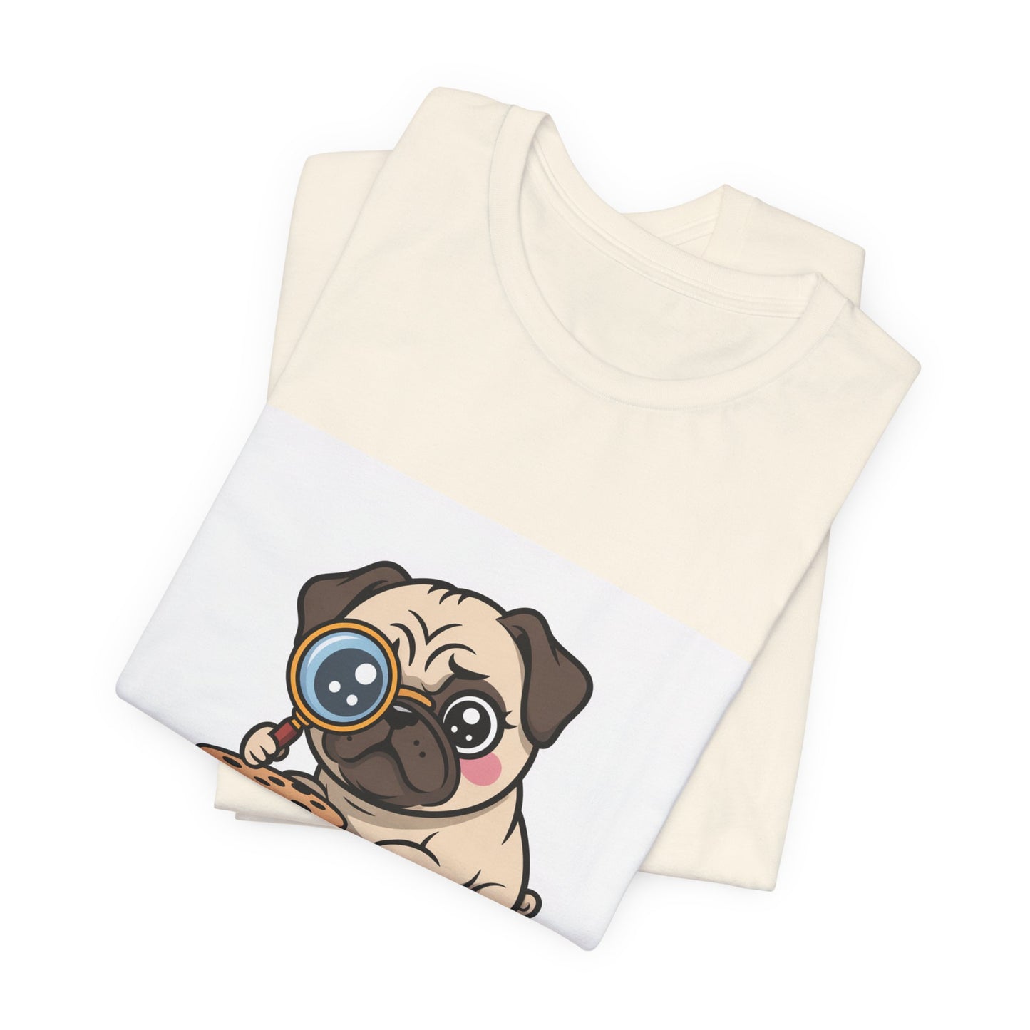 Snack Connoisseur - Funny Pug T-Shirt for Dog Lovers