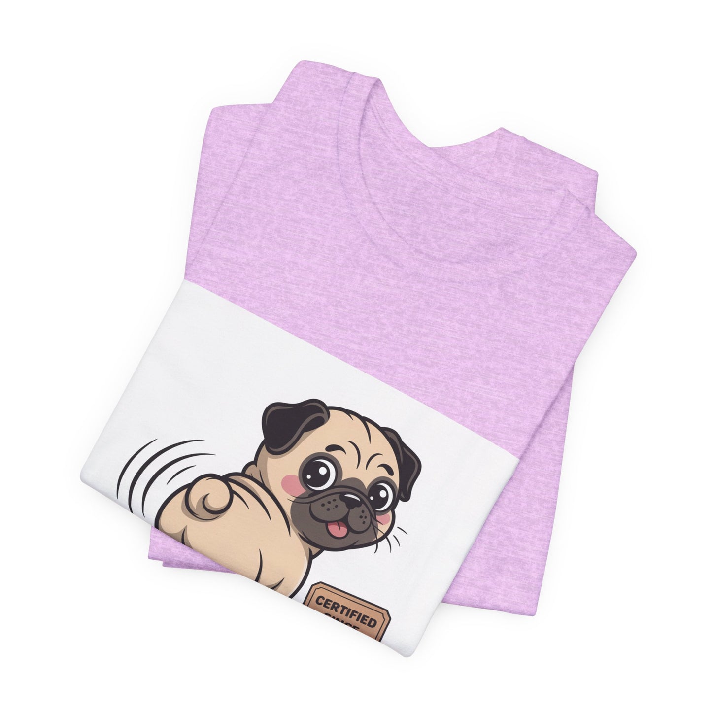 Professional Butt Wiggler - Funny Pug T-Shirt for Dog Lovers