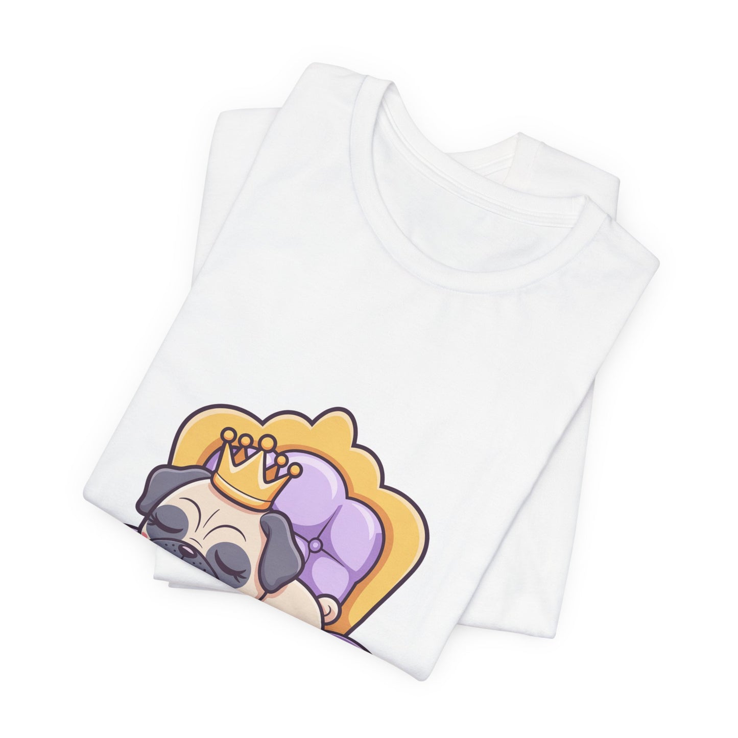 Nap Queen - Funny Pug T-Shirt for Dog Lovers