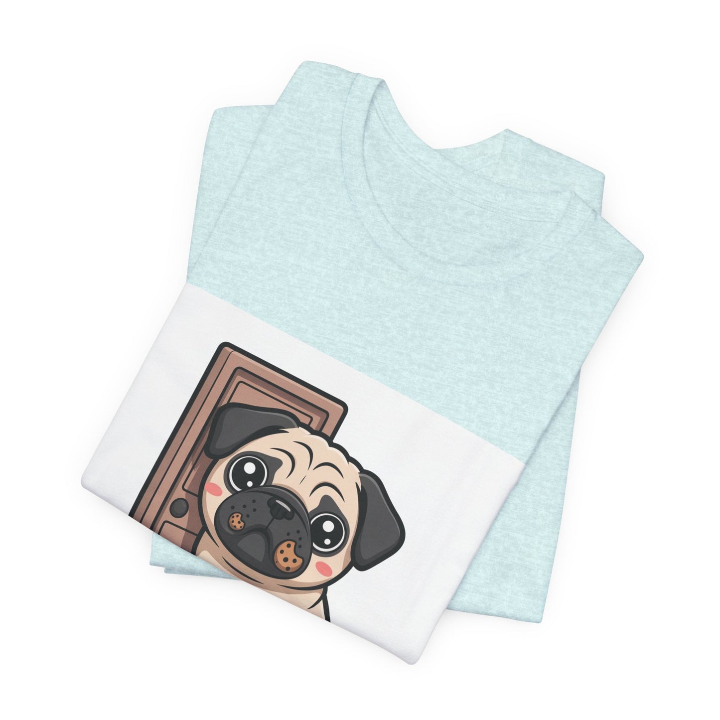 Sorry I'm Late My Pug Needed One More Snack - Funny Pug T-Shirt for Dog Lovers