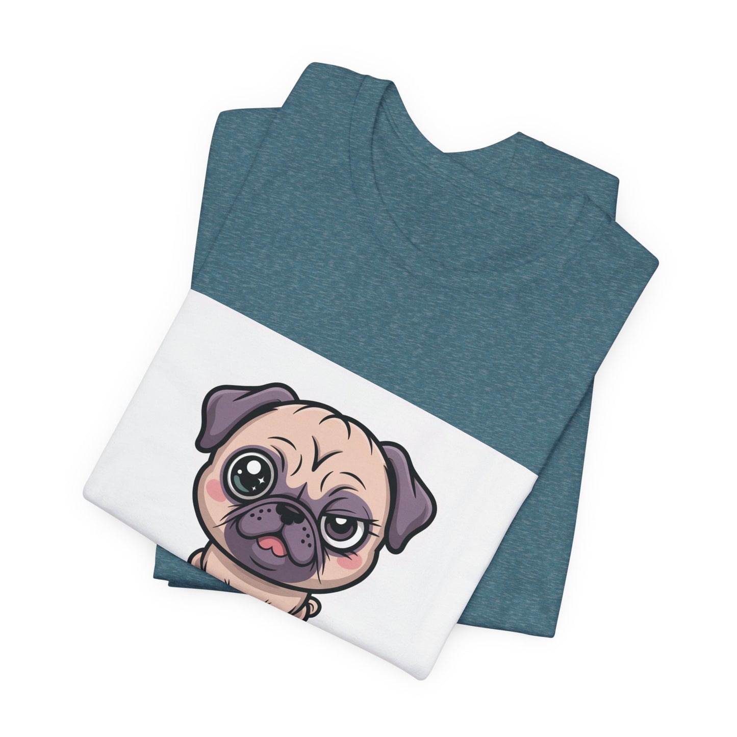 Cute But Psycho - Funny Pug T-Shirt for Dog Lovers