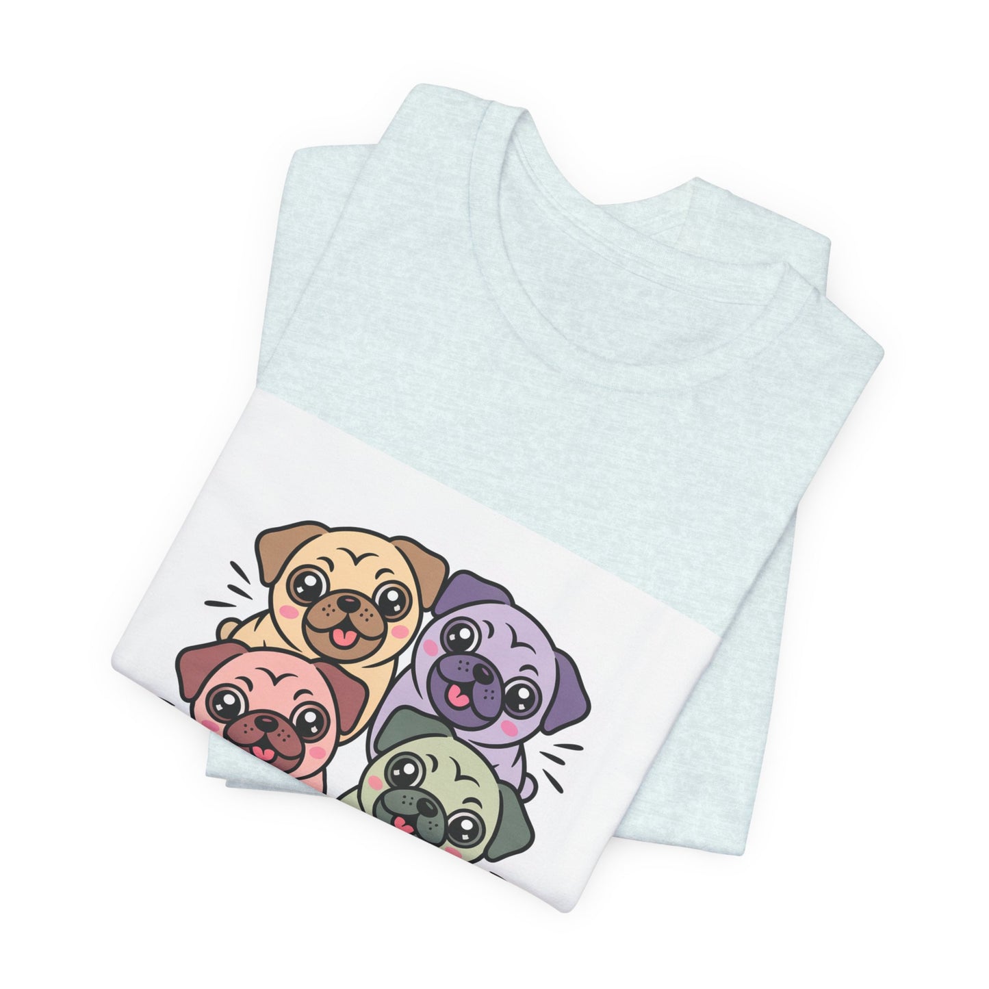 Squad Snorts Together - Funny Pug T-Shirt for Dog Lovers