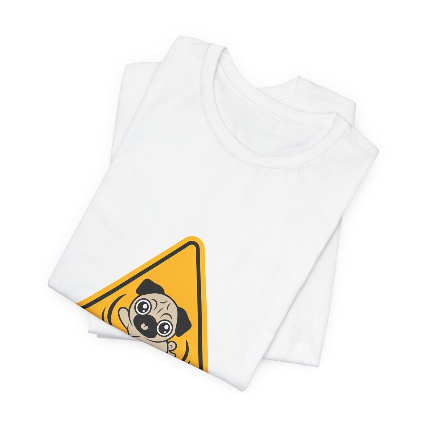 Warning: Excessive Wiggling Ahead - Funny Pug T-Shirt