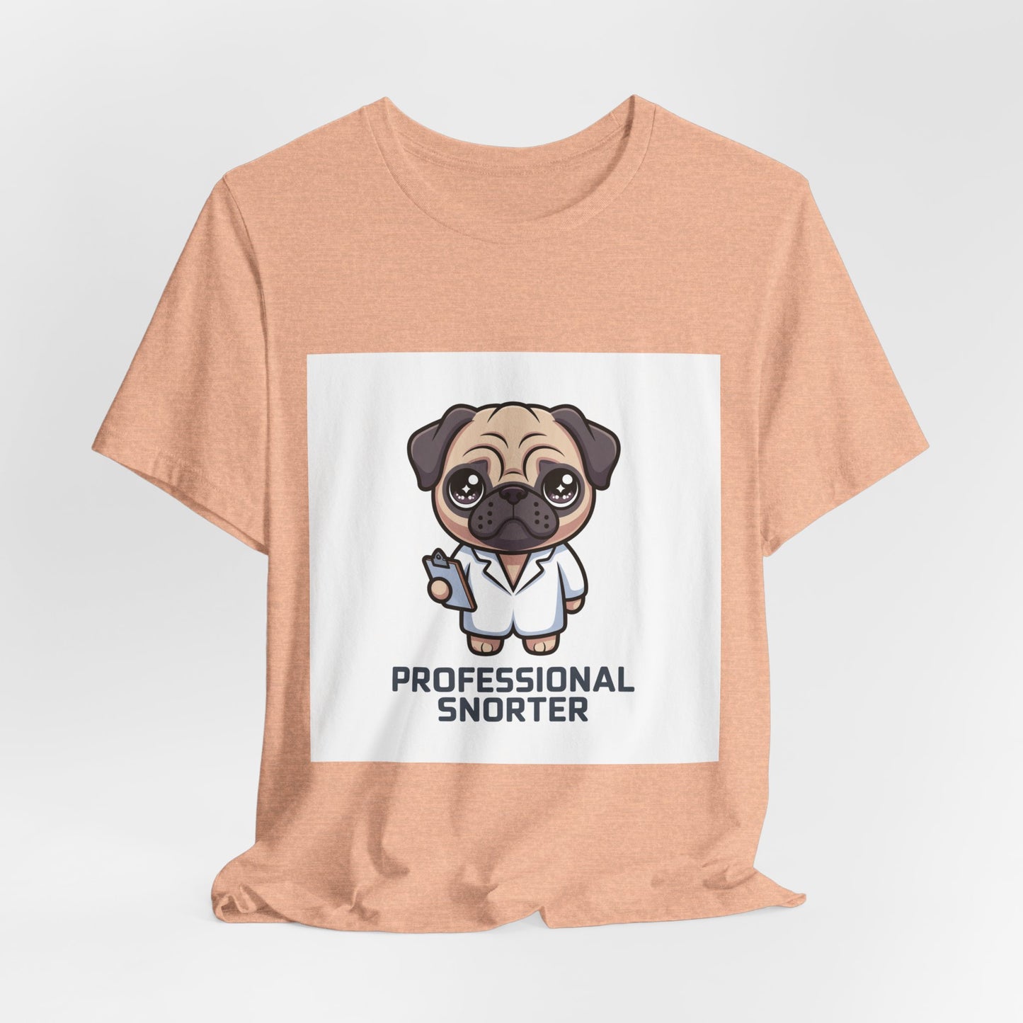Professional Snorter - Funny Pug T-Shirt for Dog Lovers