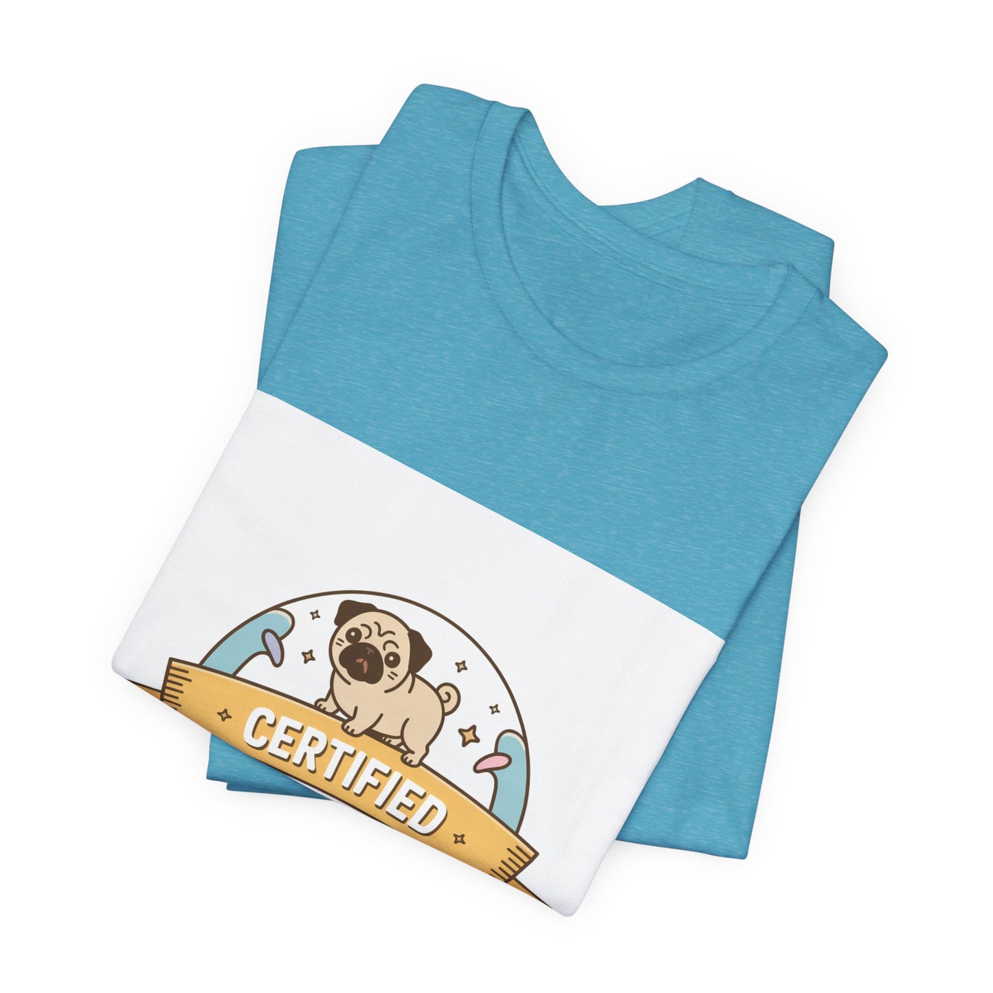 Snort Certified - Funny Pug T-Shirt for Dog Lovers
