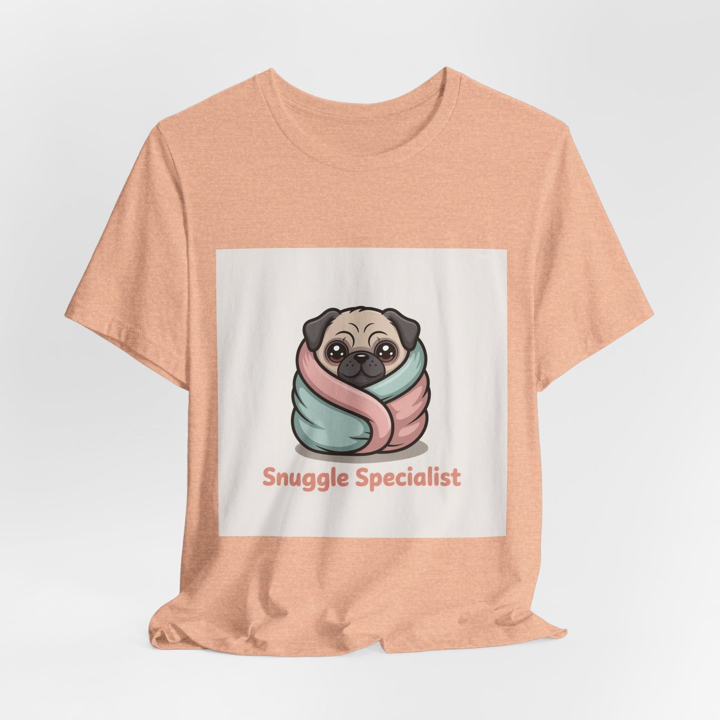 Snuggle Specialist - Funny Pug T-Shirt for Dog Lovers
