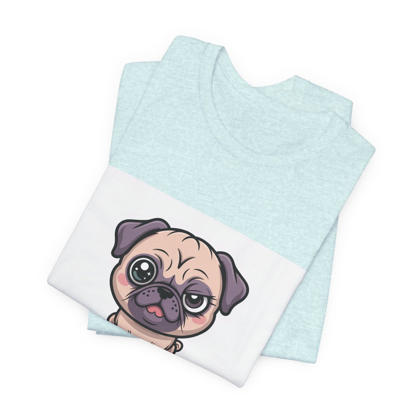 Cute But Psycho - Funny Pug T-Shirt for Dog Lovers