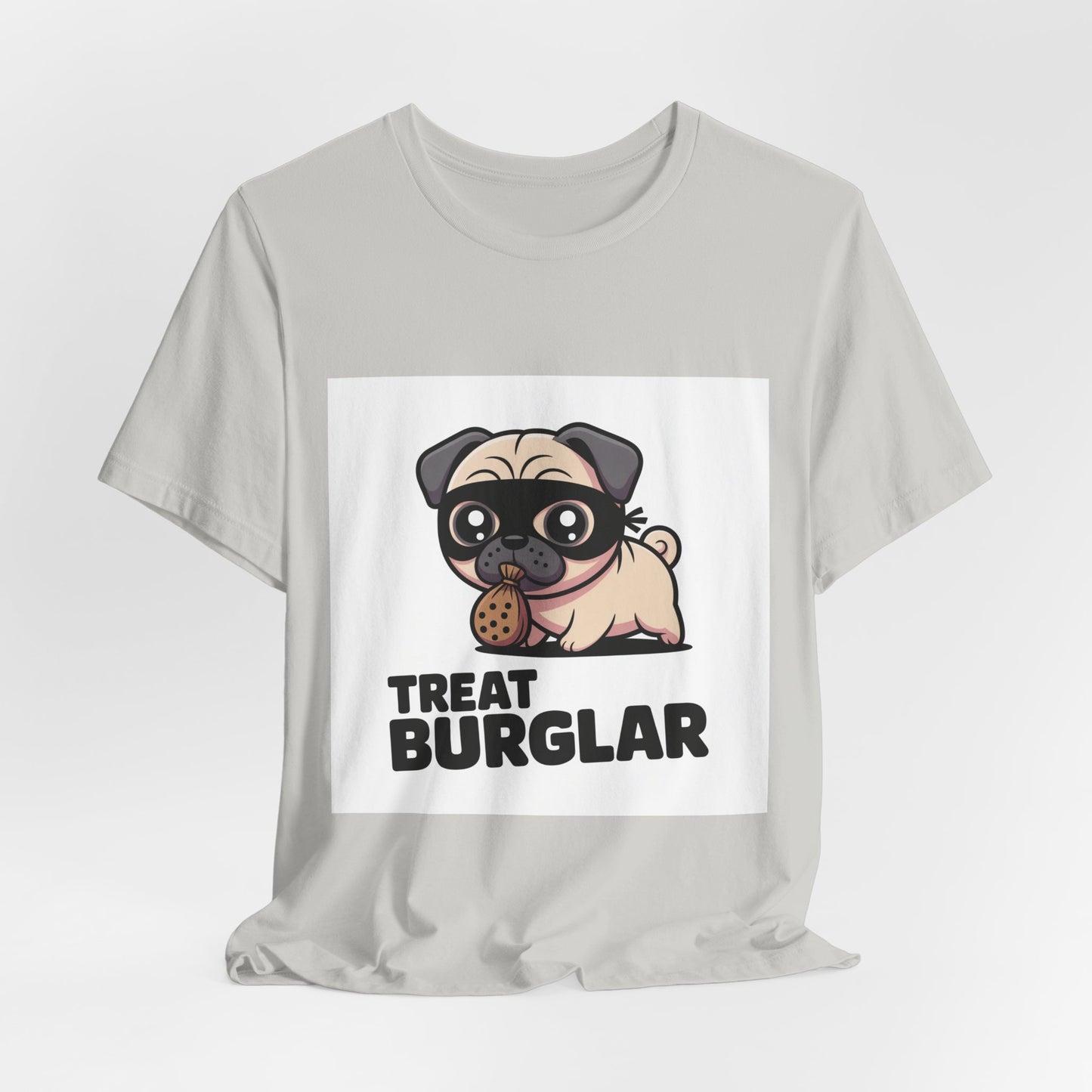 Treat Burglar - Funny Pug T-Shirt for Dog Lovers