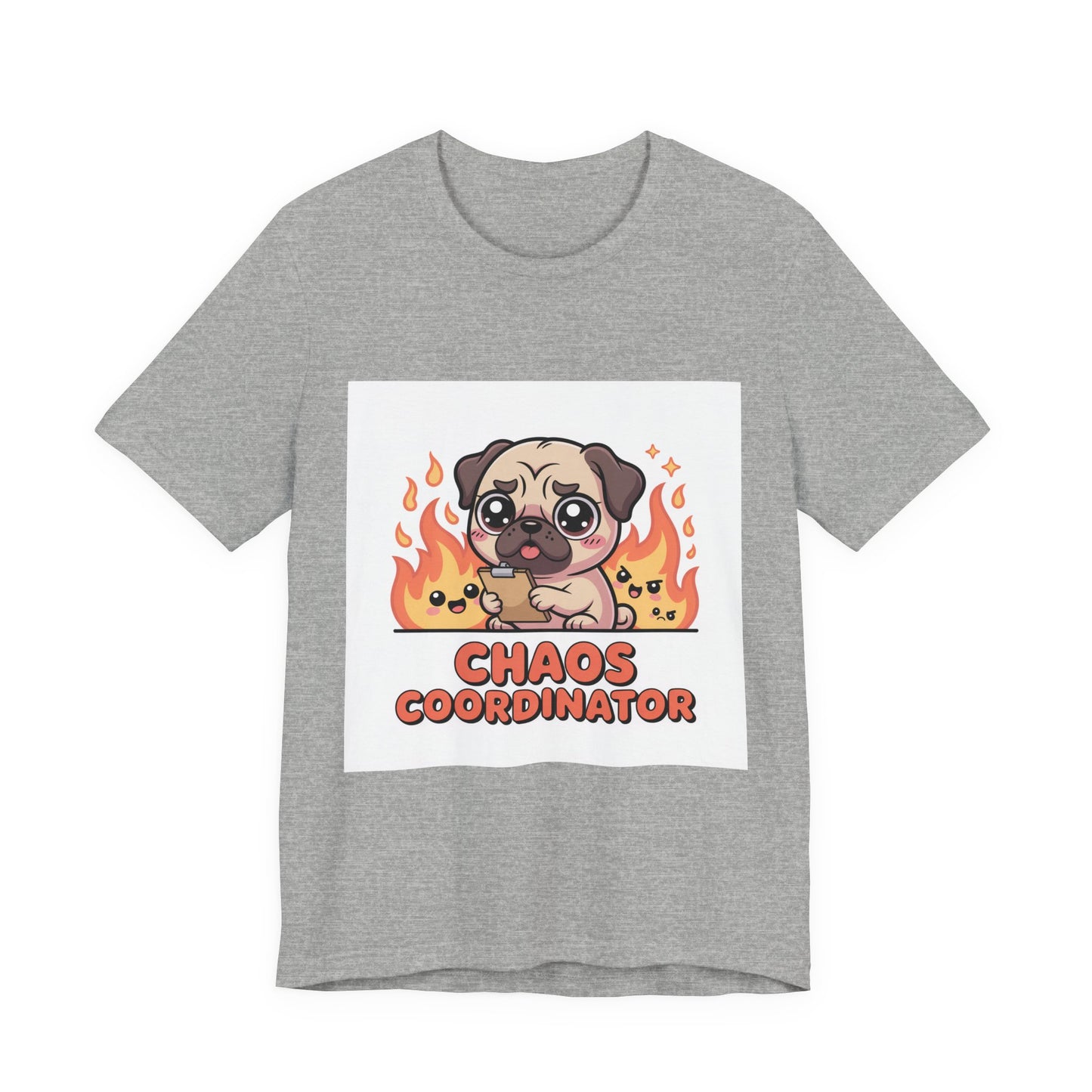 Smol But Mighty - Funny Pug T-Shirt for Dog Lovers