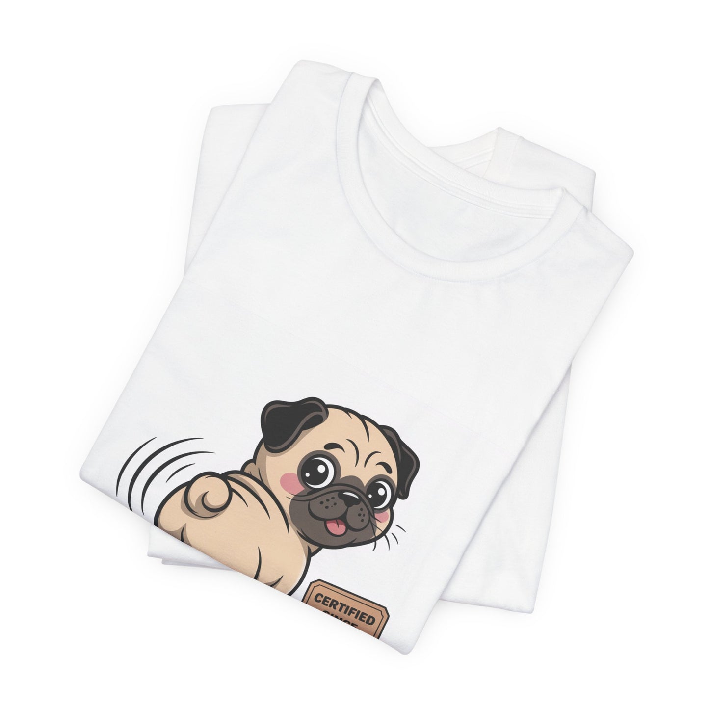 Professional Butt Wiggler - Funny Pug T-Shirt for Dog Lovers
