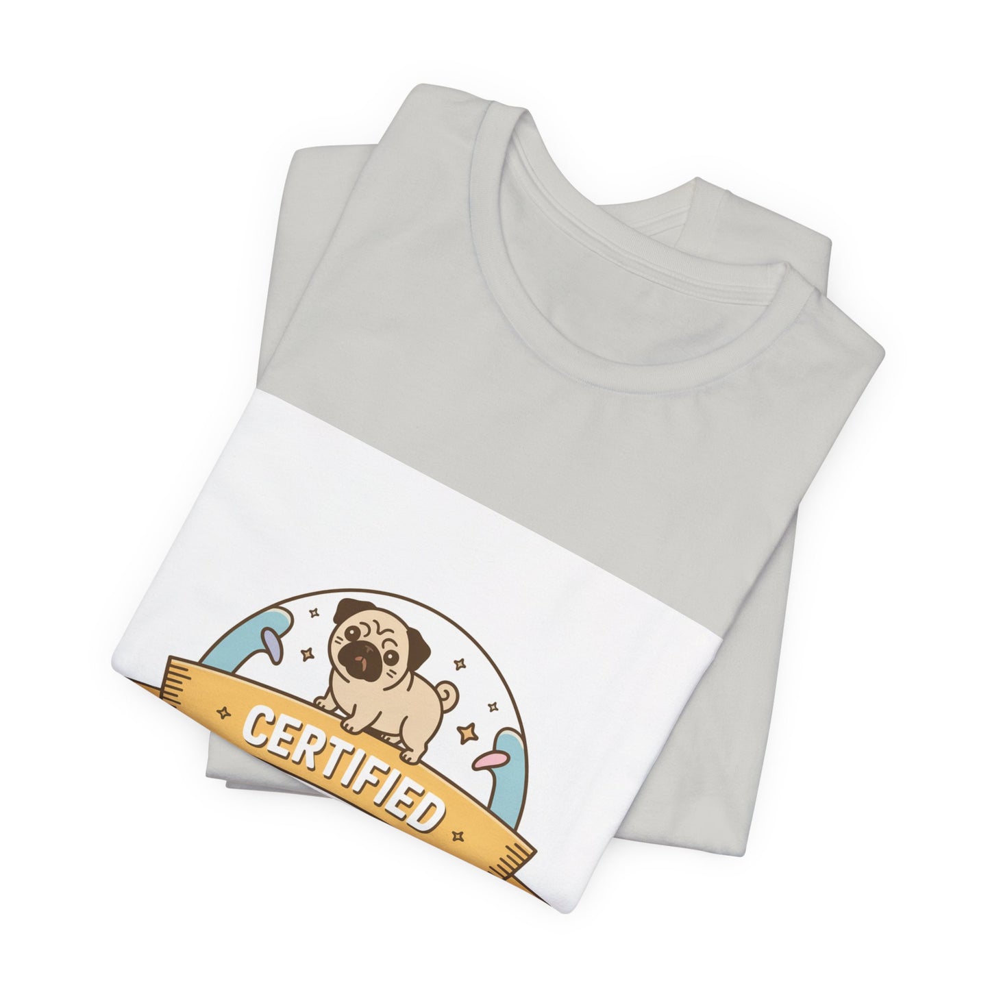 Snort Certified - Funny Pug T-Shirt for Dog Lovers