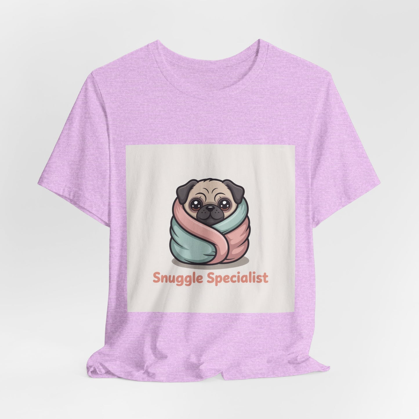 Snuggle Specialist - Funny Pug T-Shirt for Dog Lovers