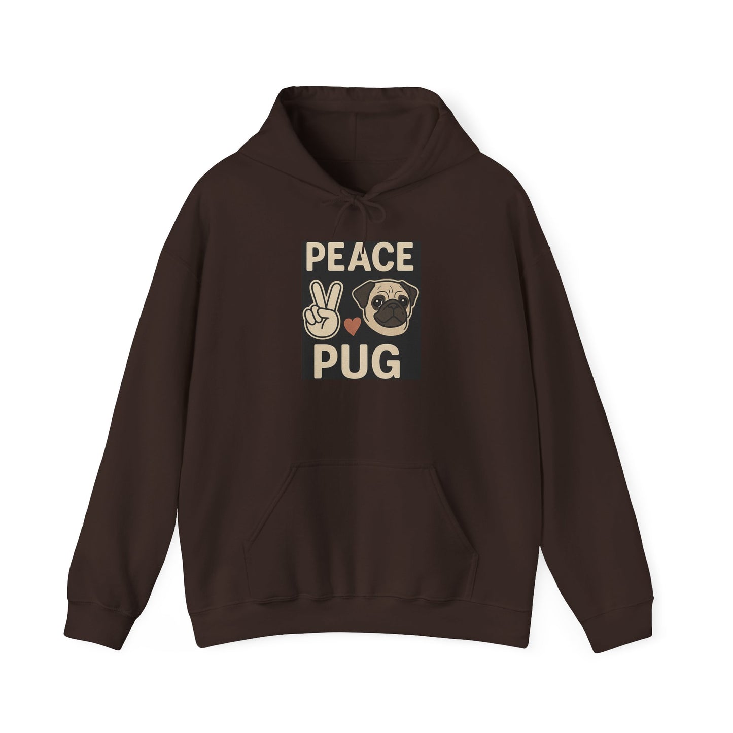 Peace & Pug Hoodie