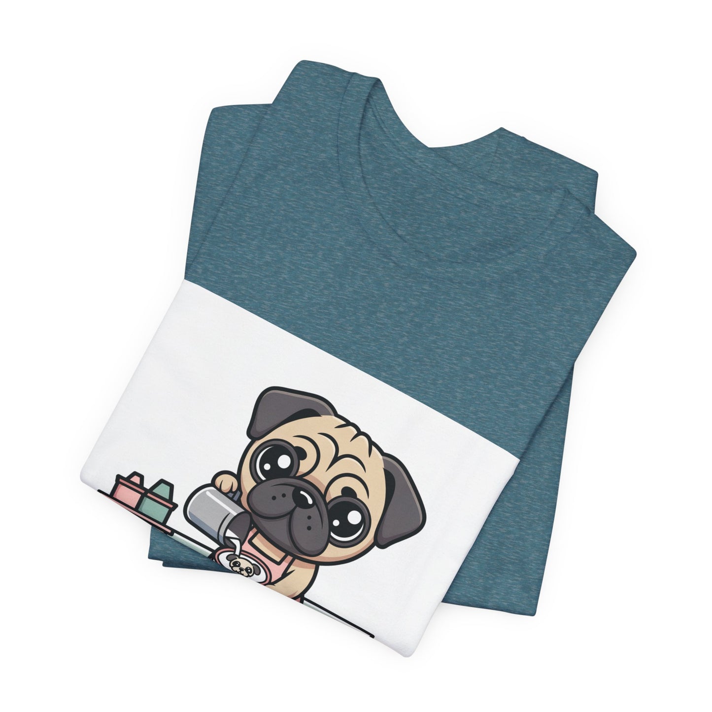 Pugccino Please - Funny Pug T-Shirt for Dog Lovers