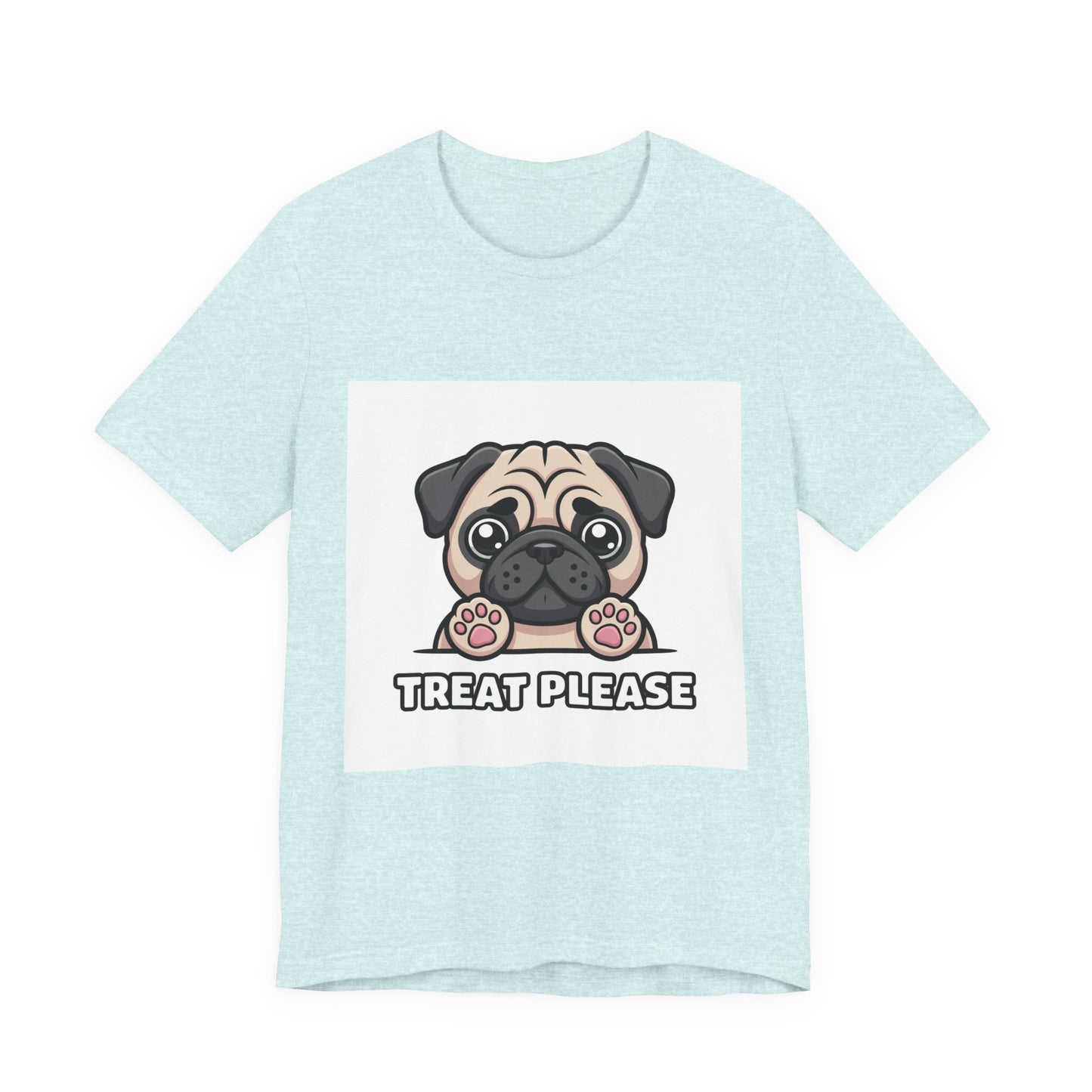 Treat Please - Funny Pug T-Shirt for Dog Lovers