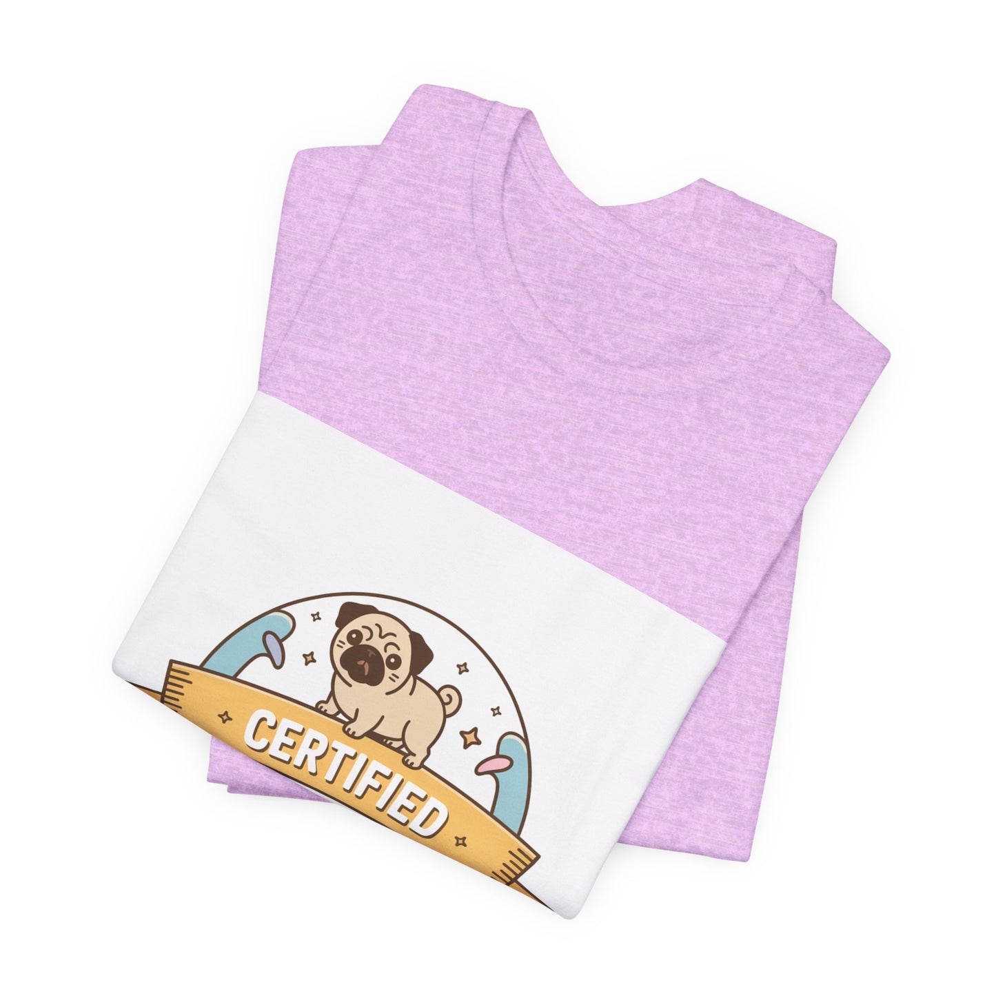 Snort Certified - Funny Pug T-Shirt for Dog Lovers
