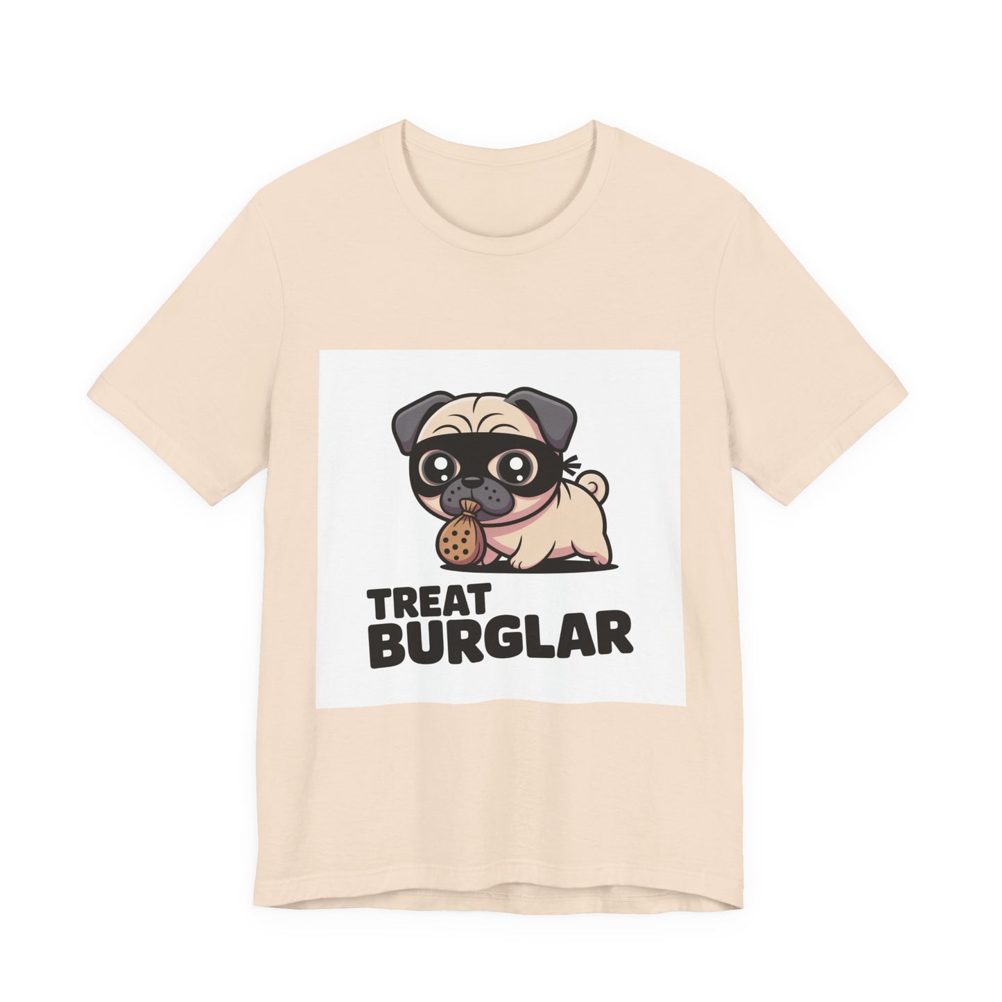 Treat Burglar - Funny Pug T-Shirt for Dog Lovers