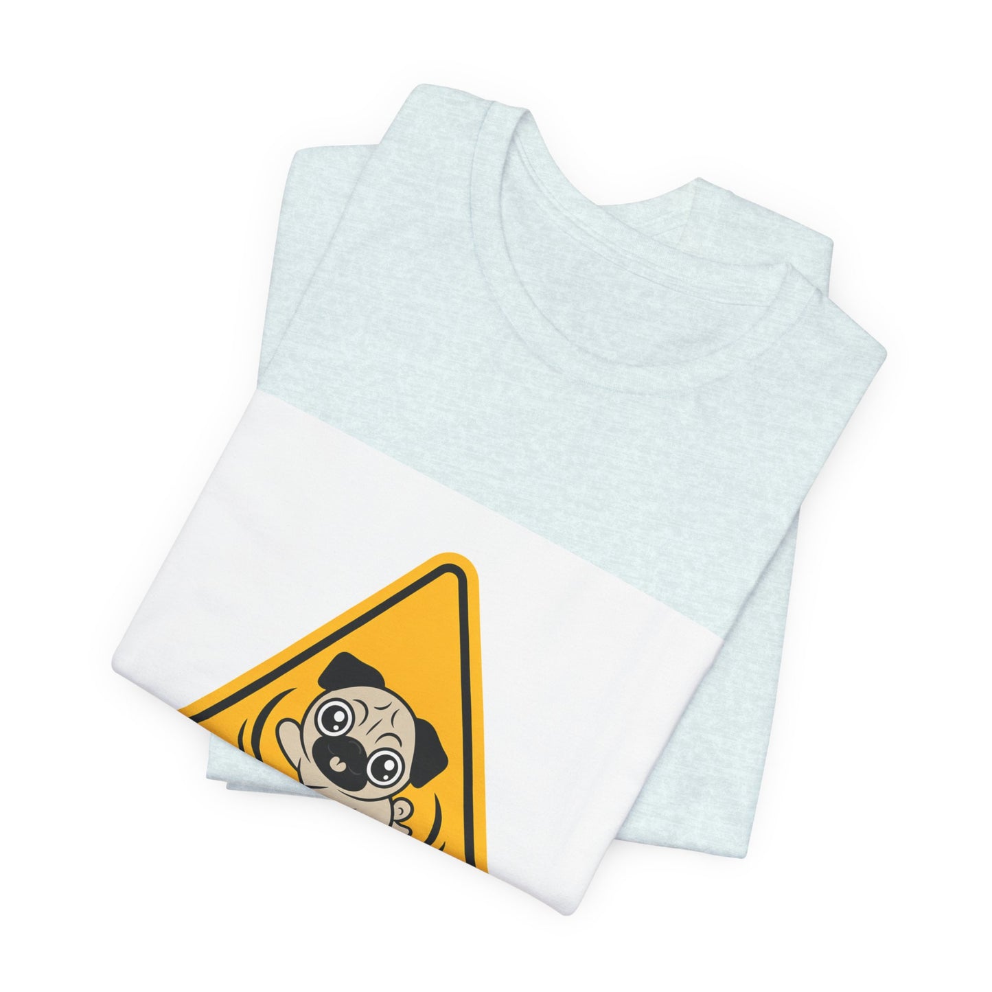 Warning: Excessive Wiggling Ahead - Funny Pug T-Shirt