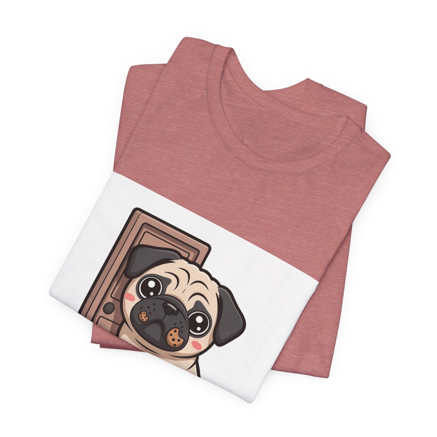 Sorry I'm Late My Pug Needed One More Snack - Funny Pug T-Shirt for Dog Lovers