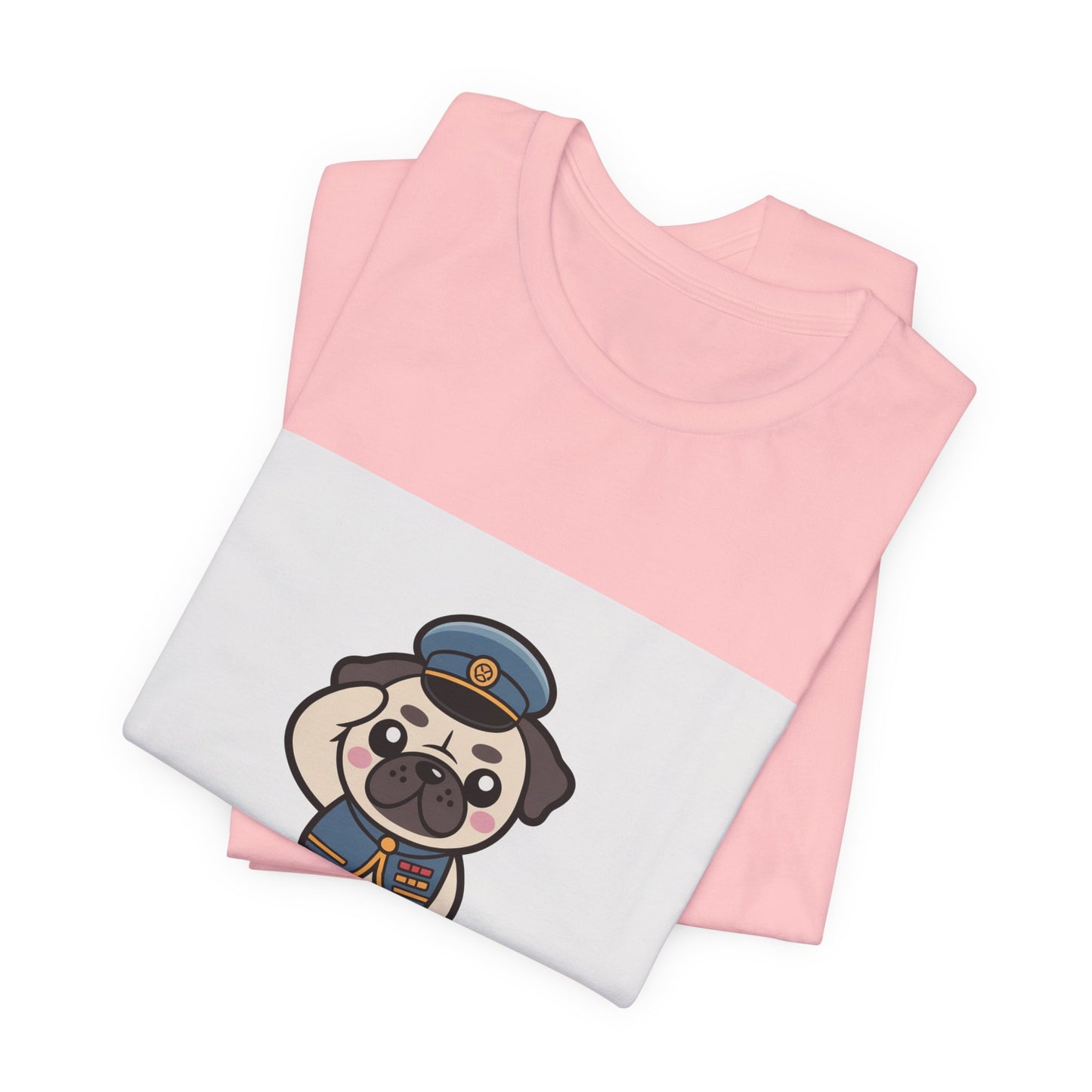 Snort Squad Leader - Funny Pug T-Shirt for Dog Lovers
