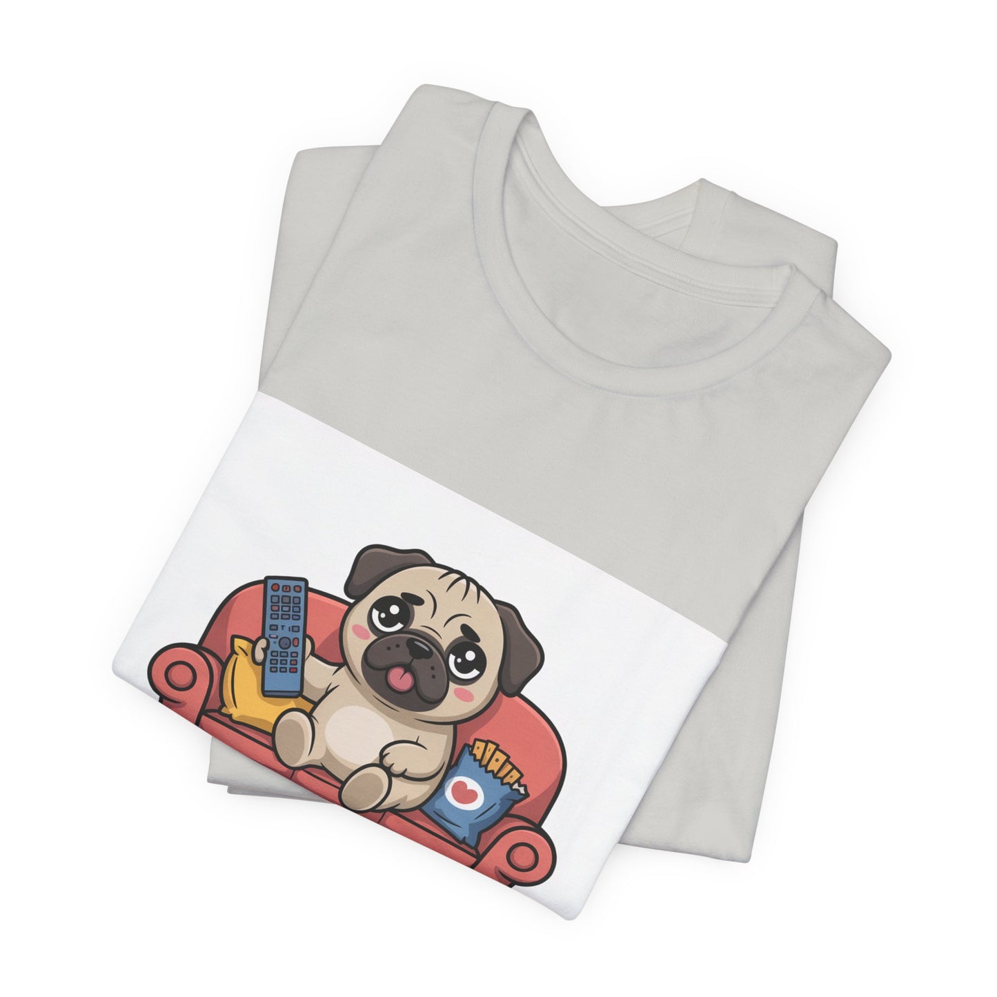 Professional Couch Potato - Funny Pug T-Shirt for Dog Lovers
