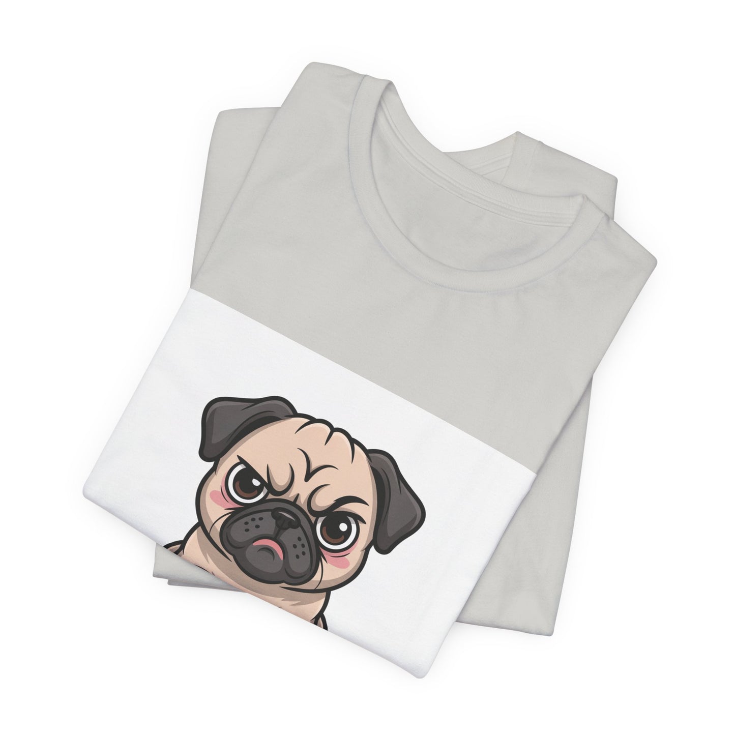 Resting Pug Face - Funny Pug T-Shirt for Dog Lovers