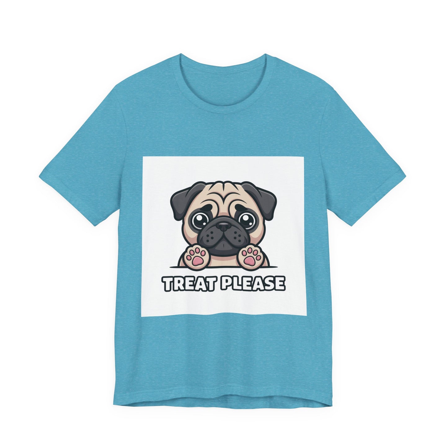 Treat Please - Funny Pug T-Shirt for Dog Lovers
