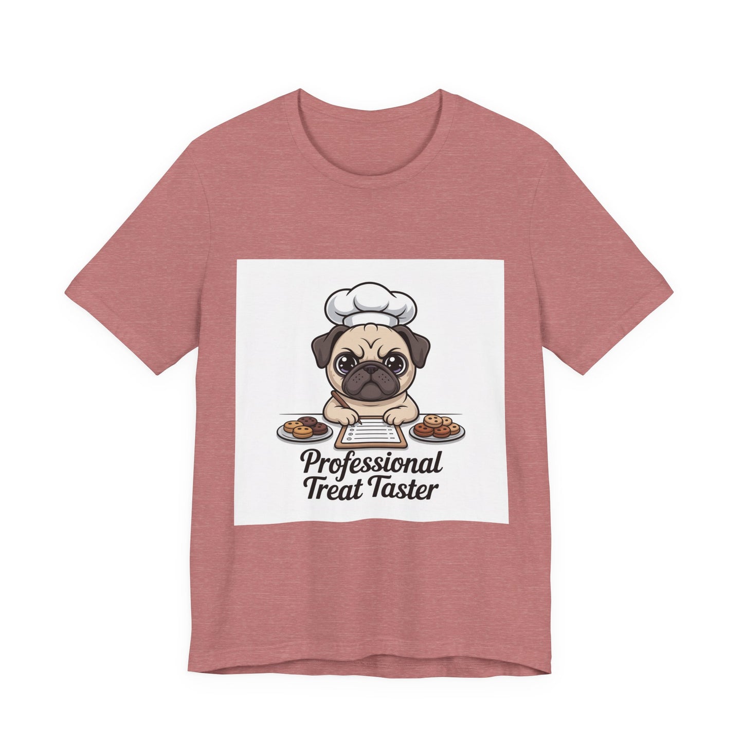 Professional Treat Taster - Funny Pug T-Shirt for Dog Lovers